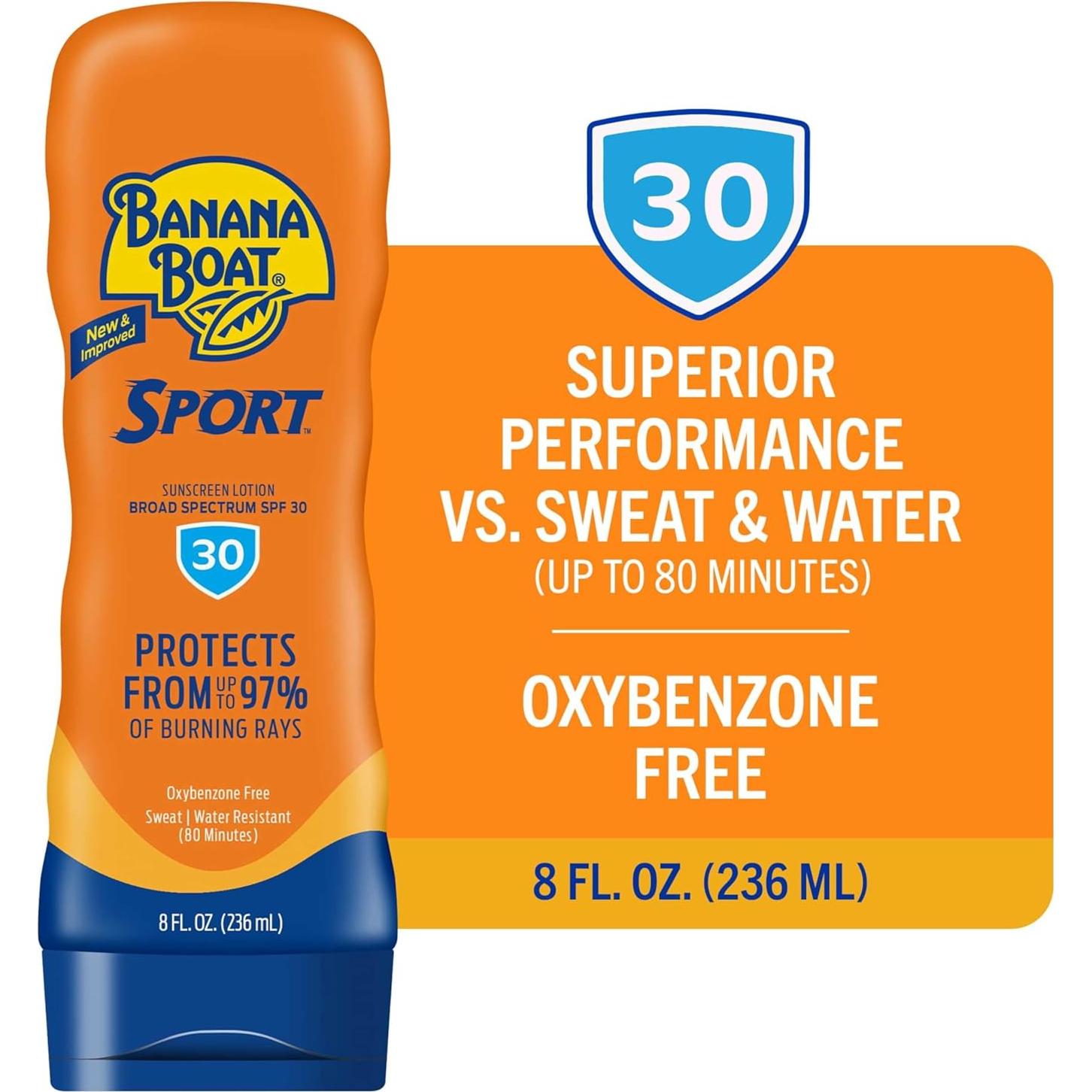 Loción Solar Banana Boat Sport Ultra SPF 30 236ml