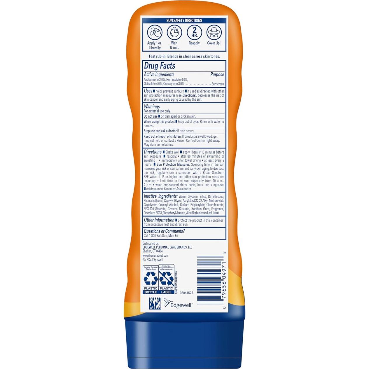 Loción Solar Banana Boat Sport Ultra SPF 30 236ml
