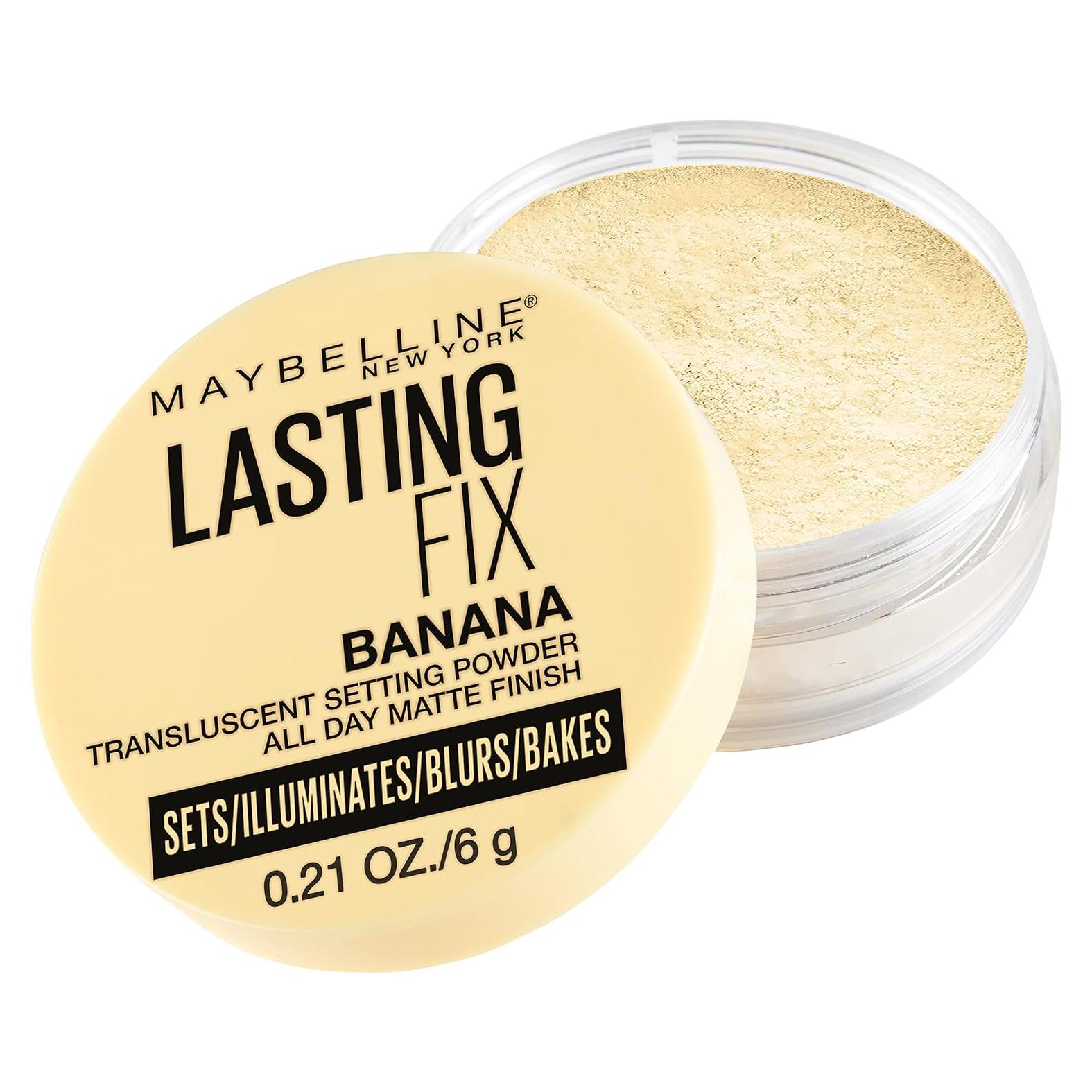 Polvo Fijador Suelto Maybelline Banana 10, 5.97g