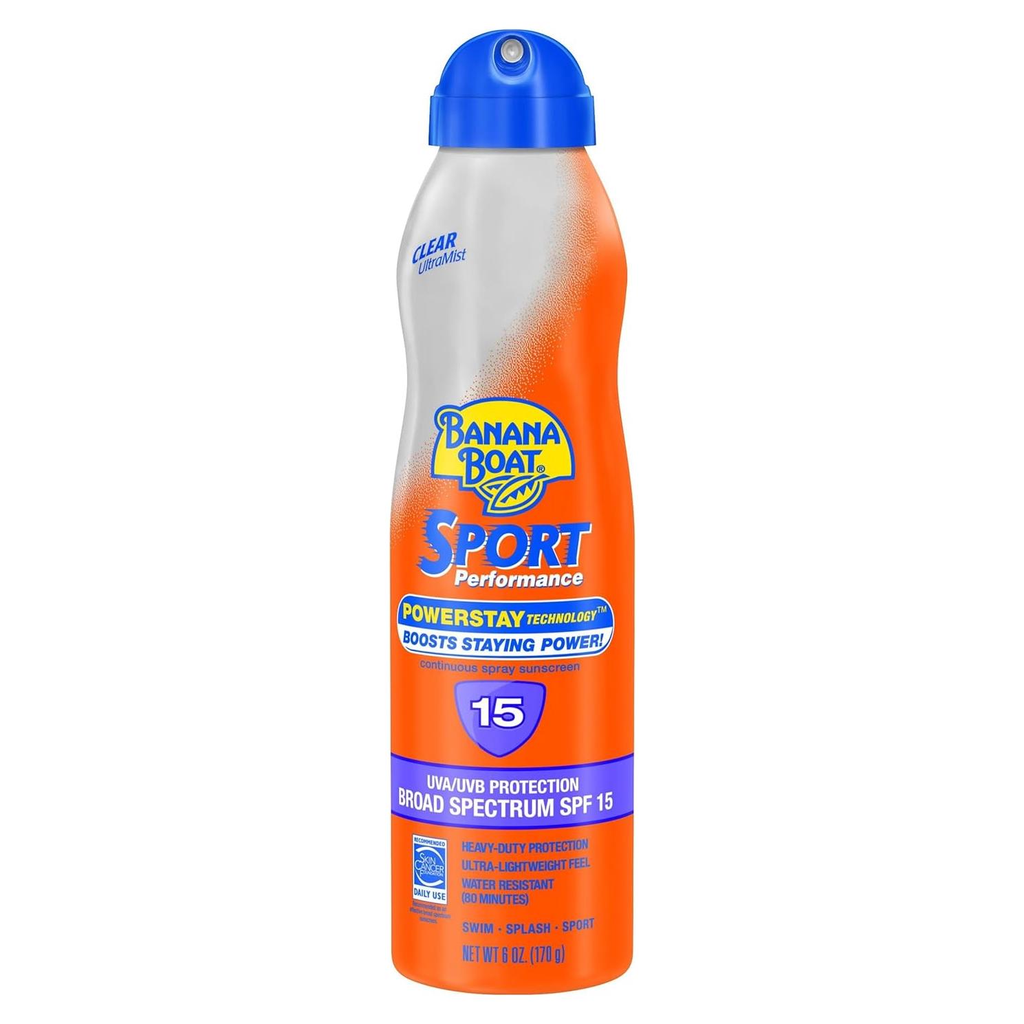 Protector Solar Spray Banana Boat Sport SPF 15 177 ml