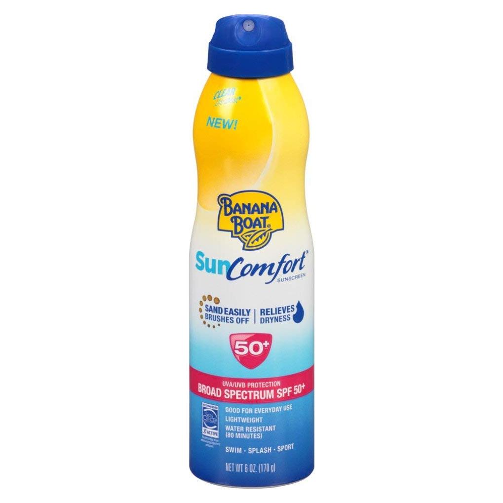 Protector Solar Spray Banana Boat Suncomfort SPF50 170g
