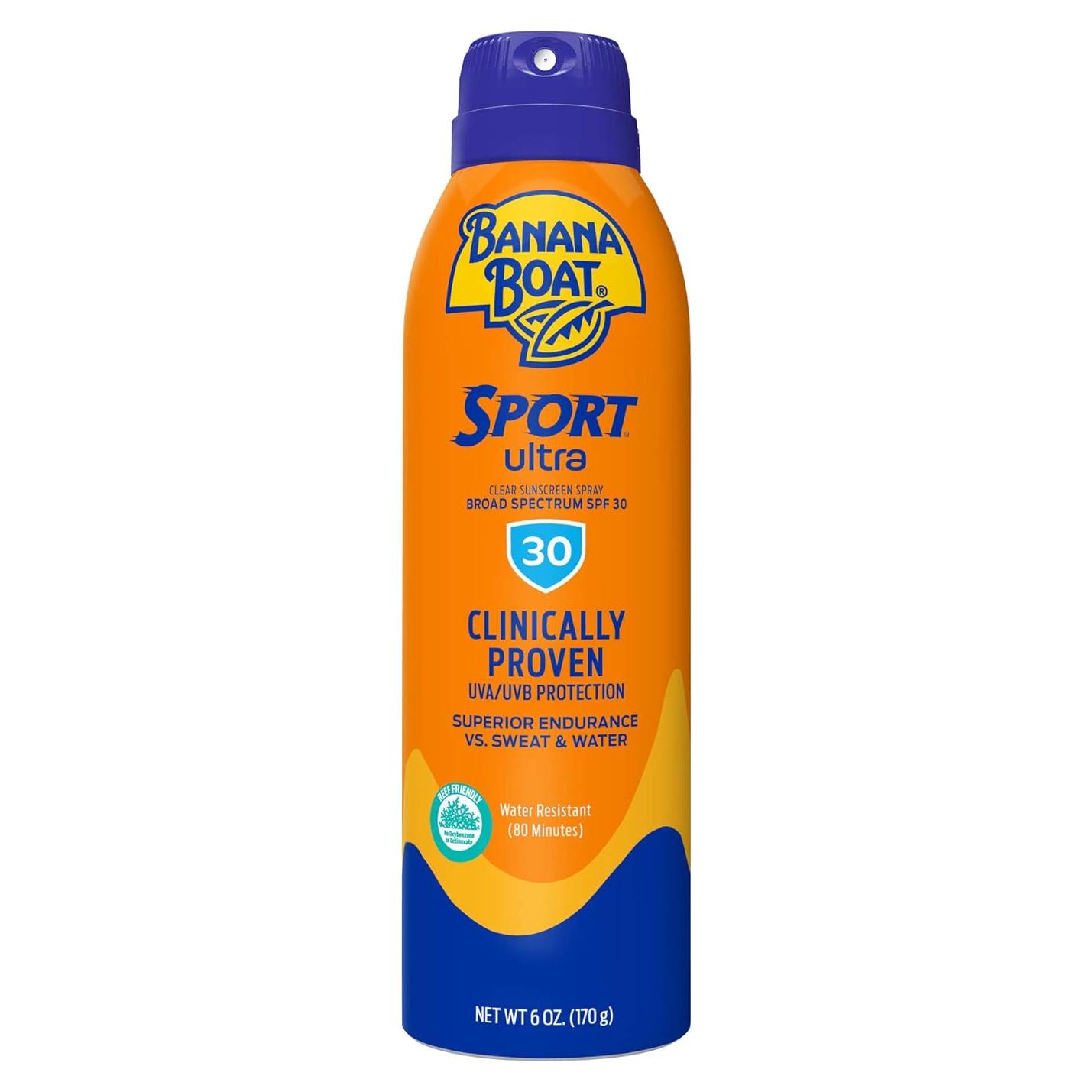 Banana Boat Sport Ultra Spray Solar SPF 30 170g - Resistente al Agua