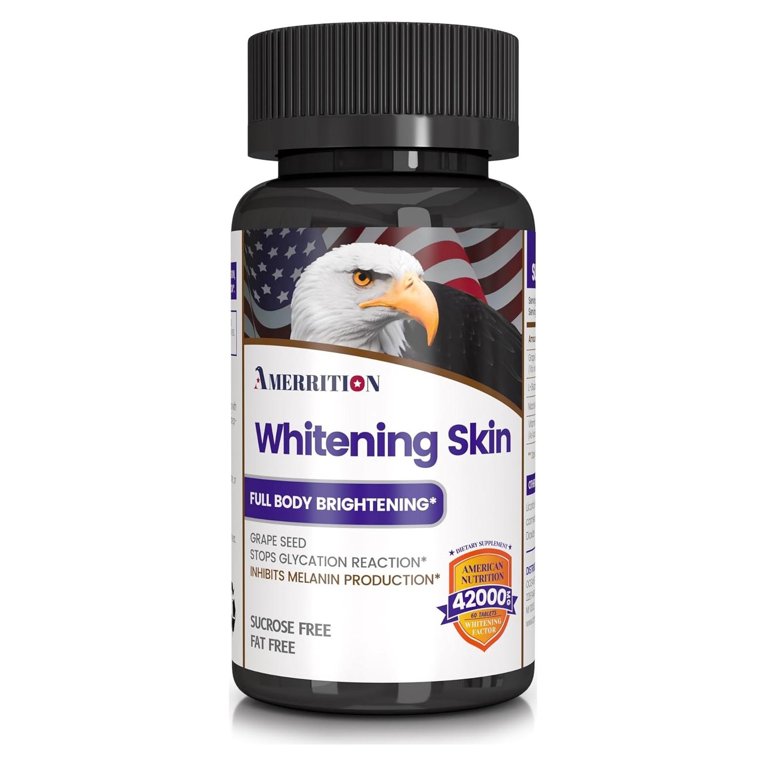 Suplemento Blanqueador de Piel Amerrition - 60 Tabletas