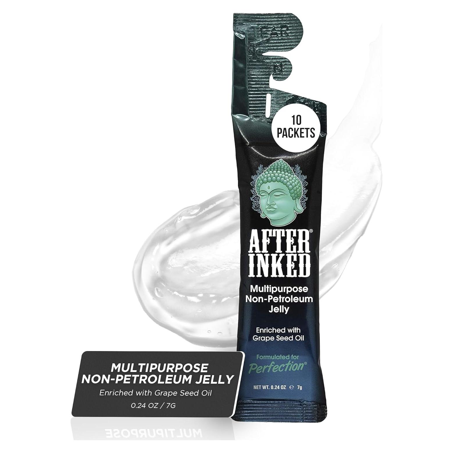 After Inked Gelatina Sin Petróleo 10-Pack Cuidado Post-Tatuaje 7g