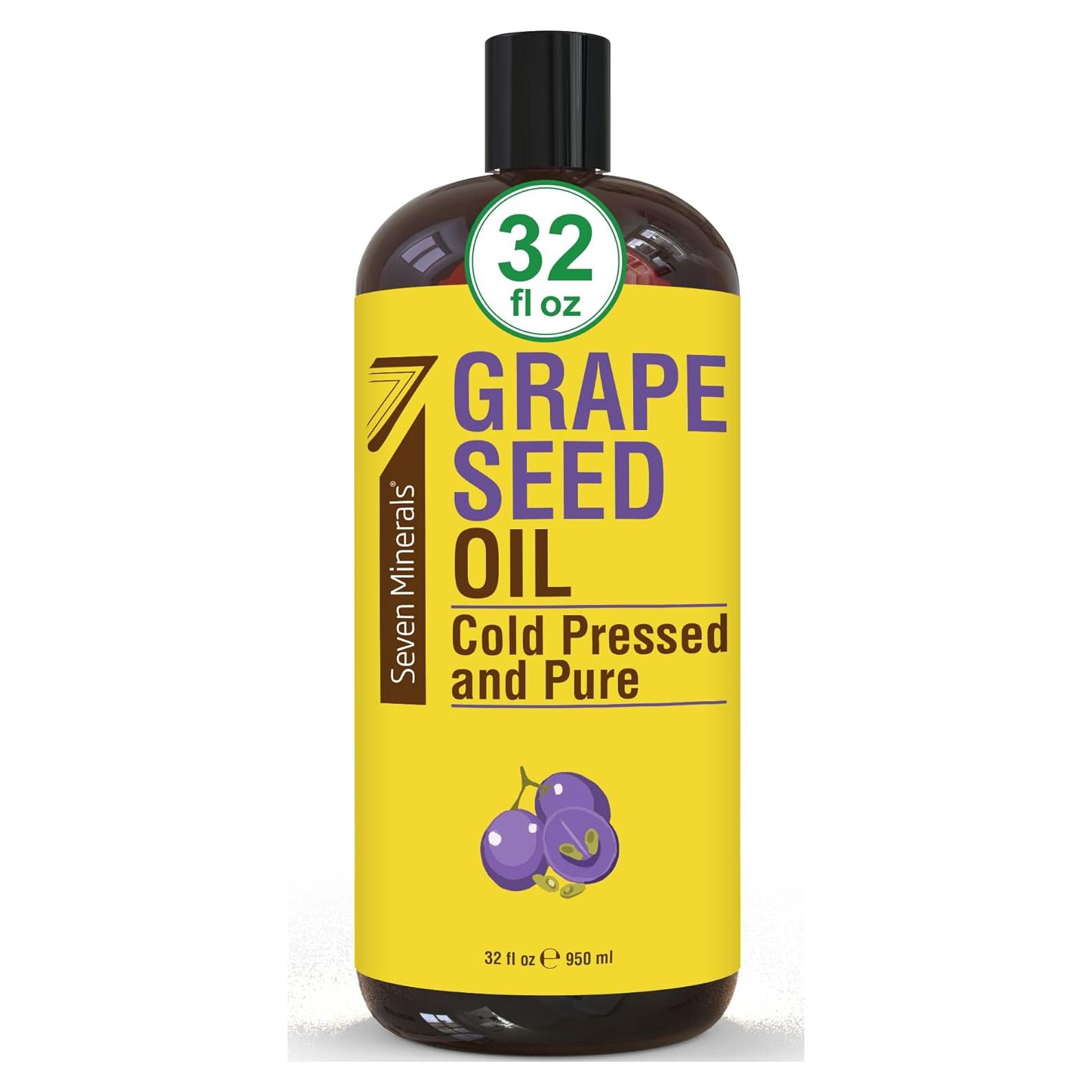 Aceite de Semilla de Uva Puro Seven Minerals 946 ml - Natural