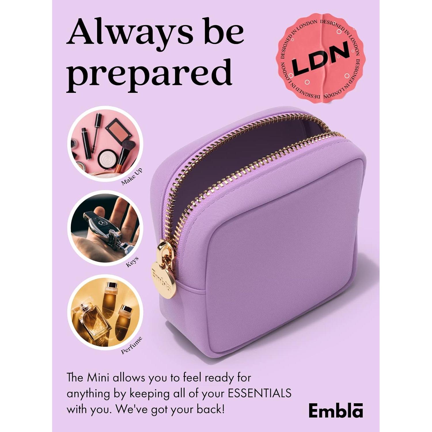 Bolsa de Maquillaje Embla Mini Uva Organizador de Viaje