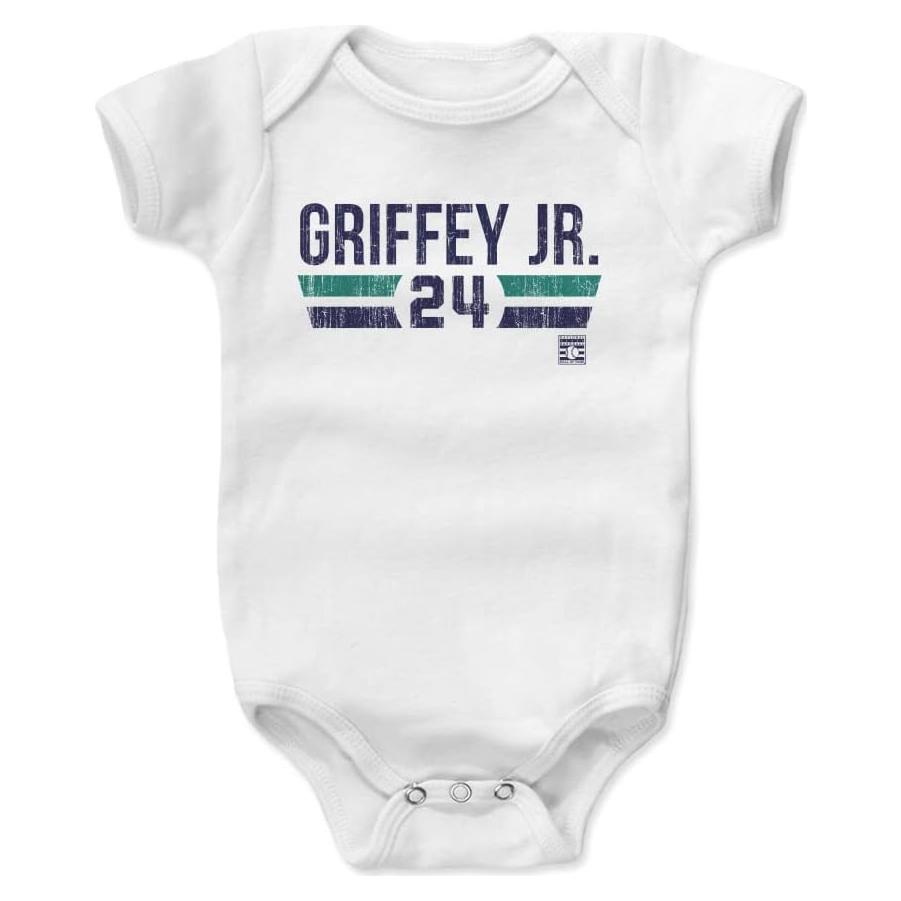 Body de Bebé 500 LEVEL Ken Griffey Jr. 0-2 Años Gris