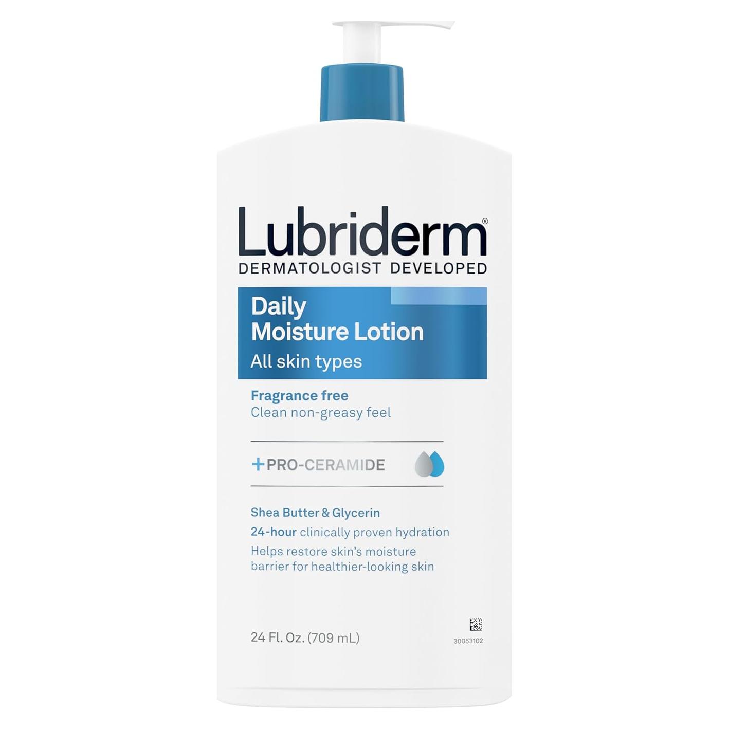 Lubriderm Loción Hidratante Diaria 710 ml Sin Fragancia
