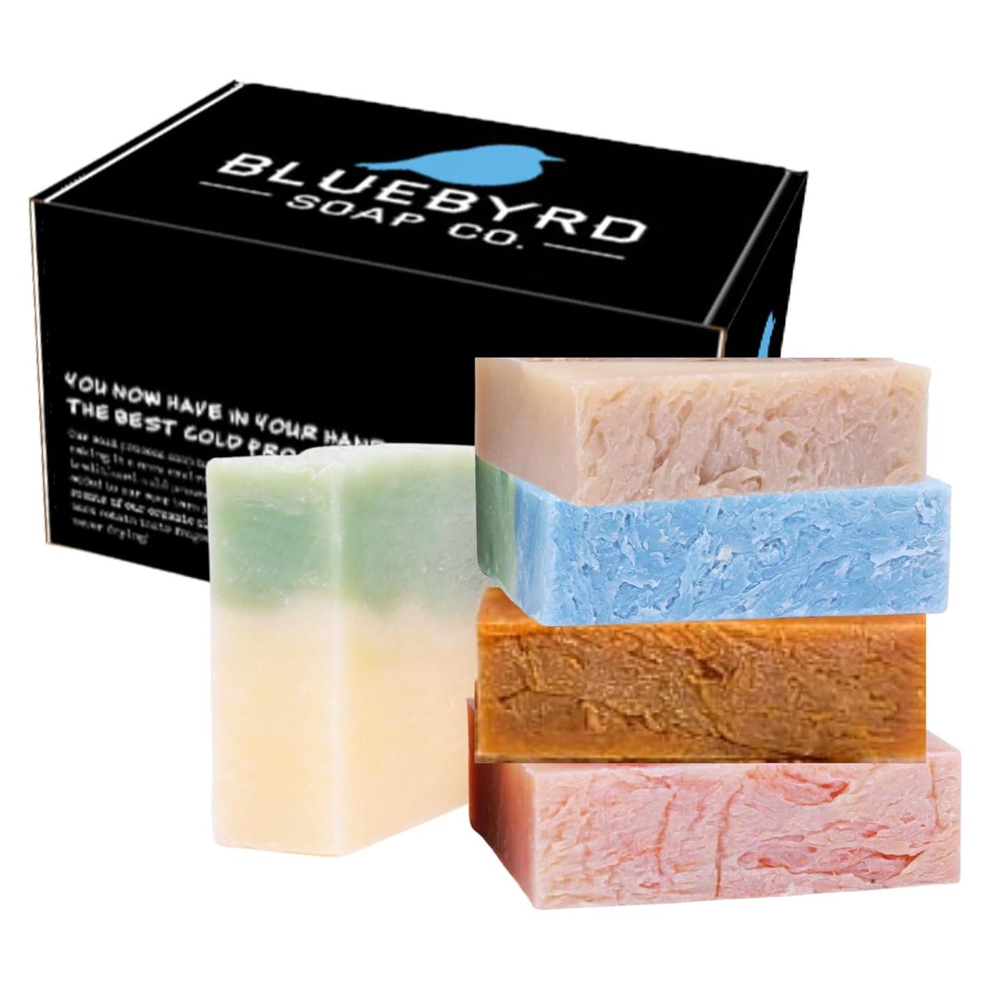 Juego de Jabones Artesanales Bluebyrd - 5 Piezas Frutales