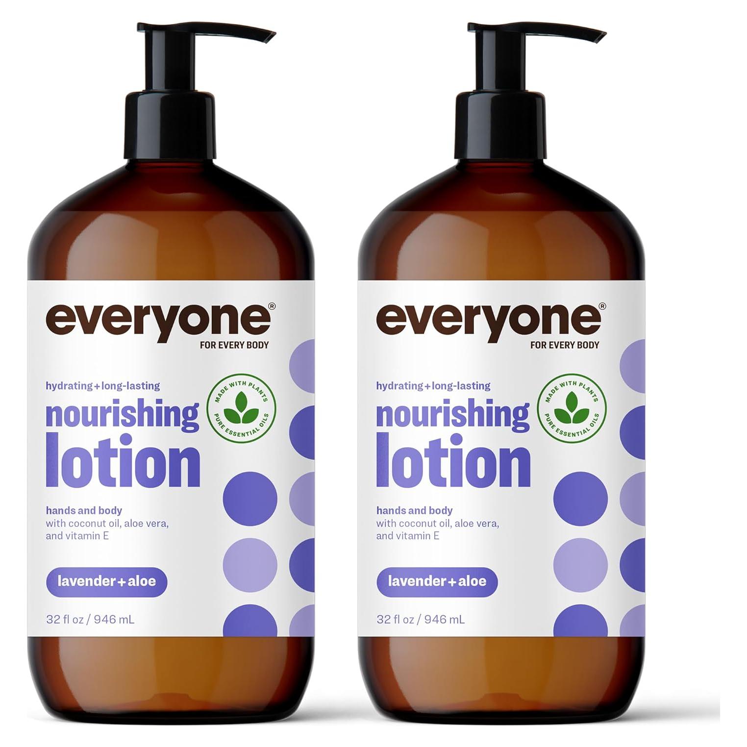 Loción Hidratante Everyone 2x32oz Lavanda y Aloe EWG