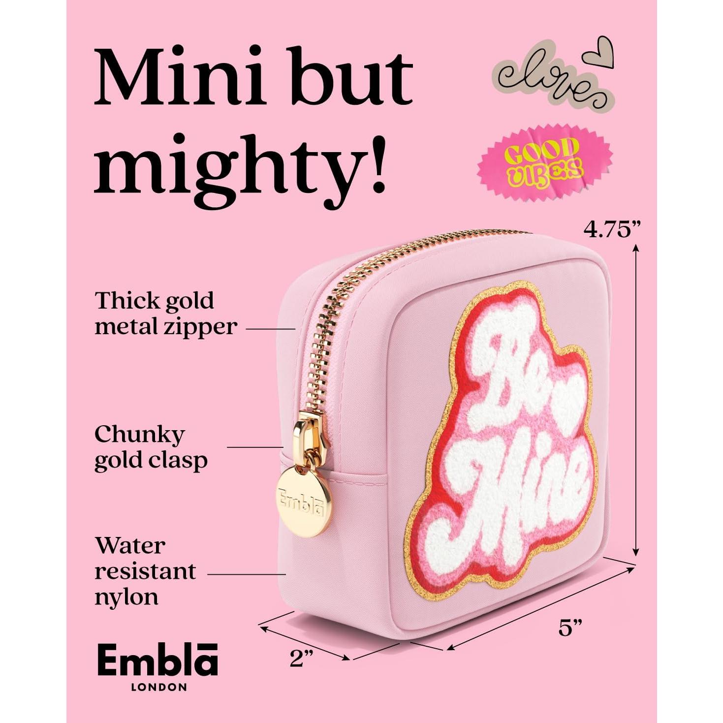 Bolsa de Maquillaje Mini BE MINE Flamingo 12.7x12.7cm