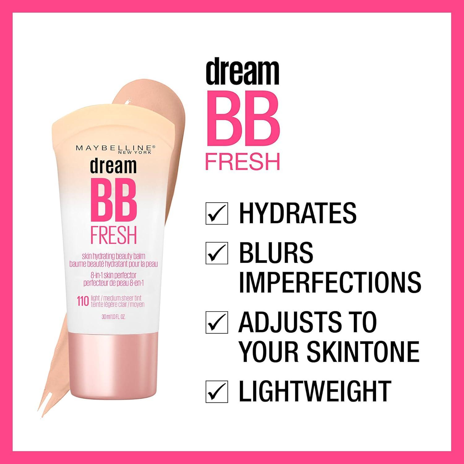 Crema BB Hidratante Maybelline Dream Fresh 29.57 ml SPF 30
