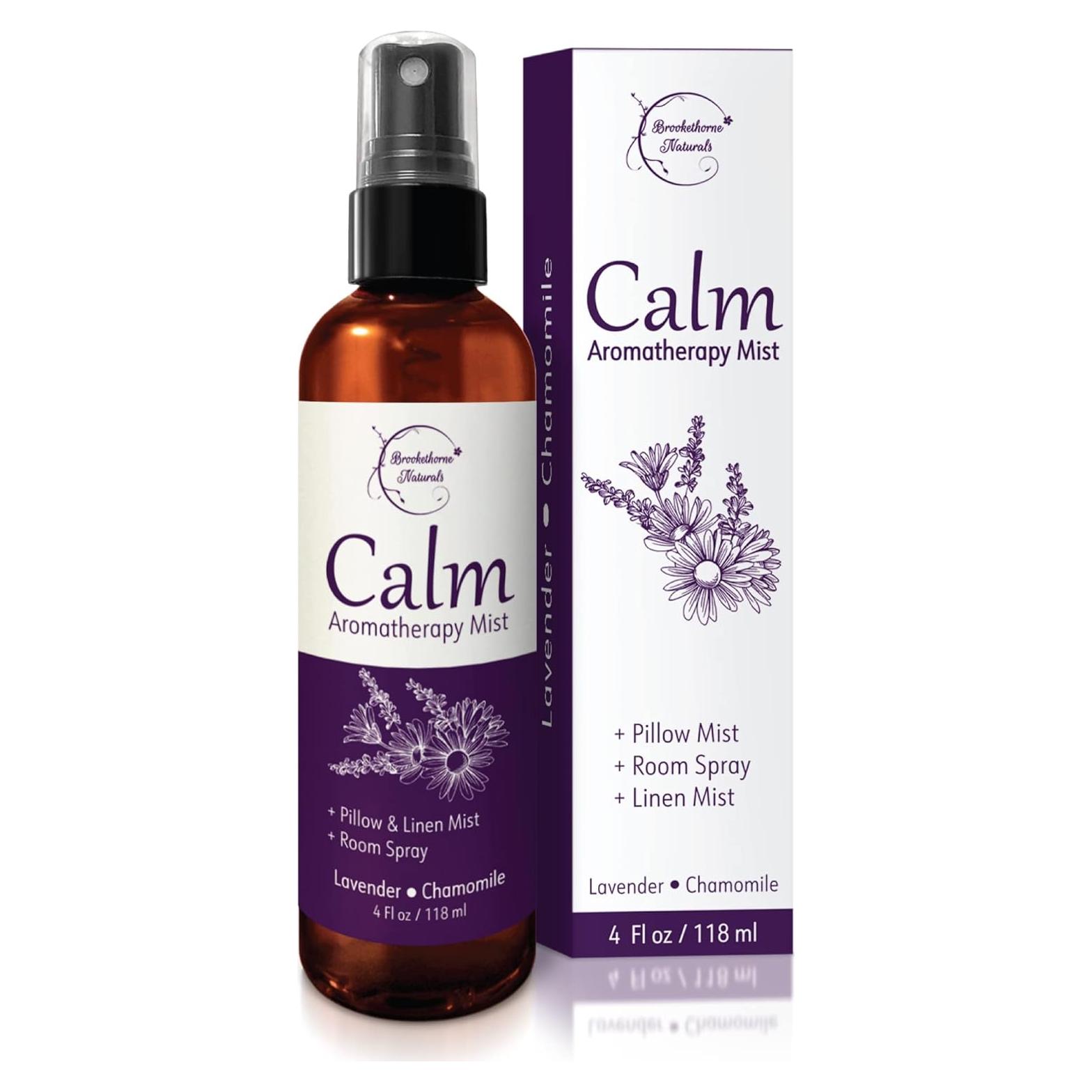 Bruma de Aromaterapia Calm Brookethorne 113ml Lavanda Manzanilla