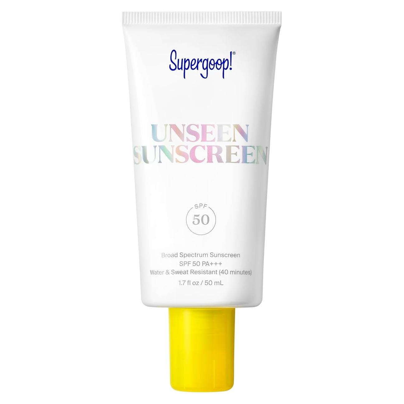 Protector Solar Invisible Supergoop! SPF 50 50 ml - Primer Facial