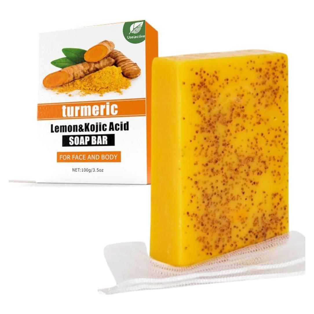 Jabón Natural de Limón y Cúrcuma Beauty Beauty - 100g