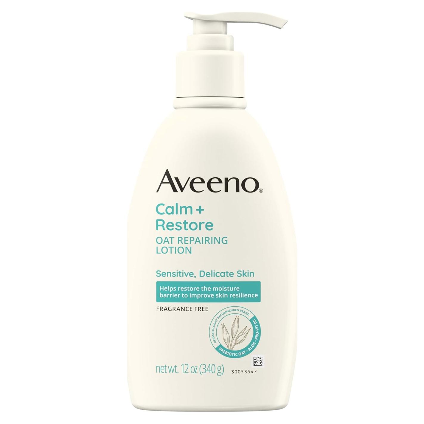 Loción Corporal Reparadora Aveeno Calm + Restore 340 g
