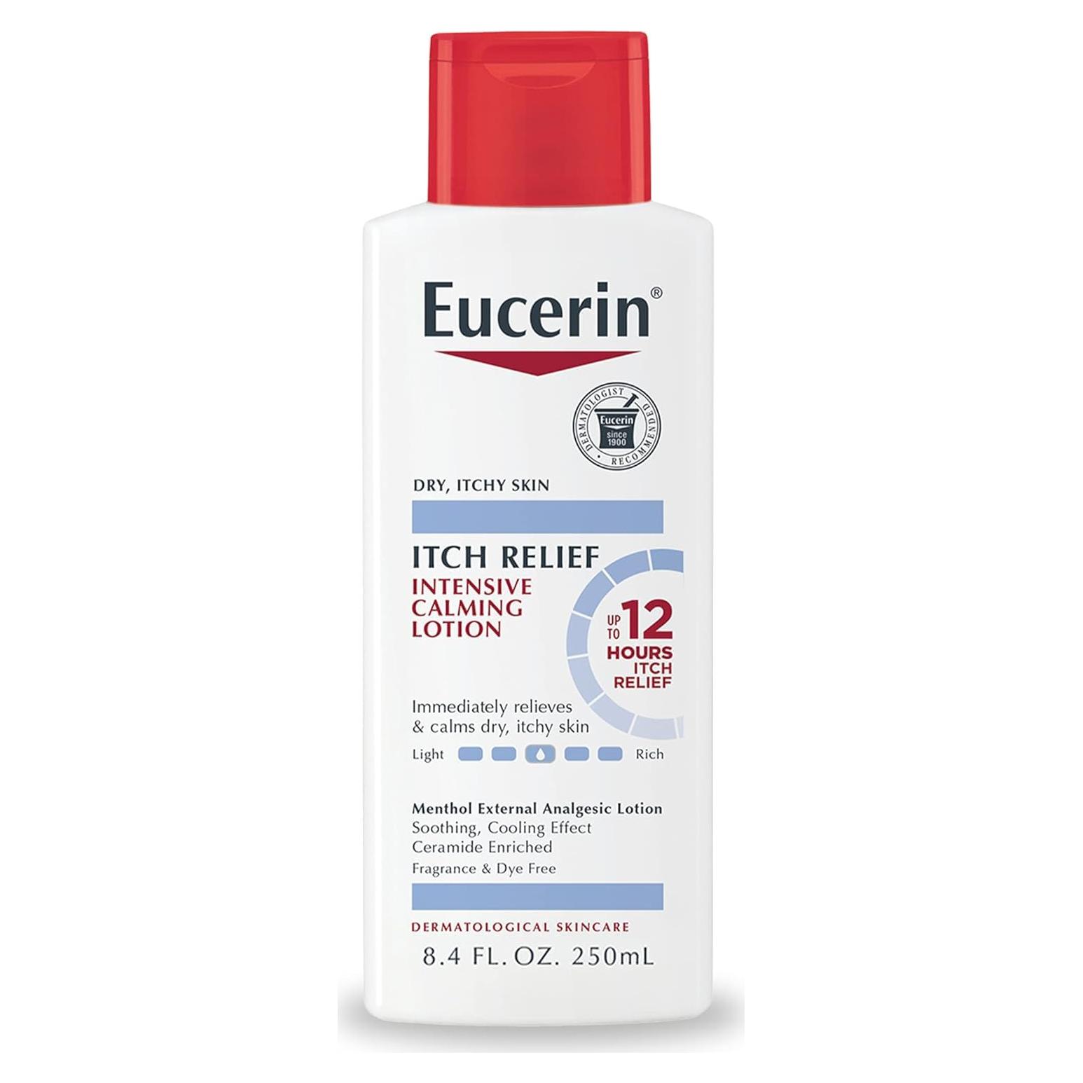 Eucerin Loción Corporal Calmante 248 ml para Piel Seca