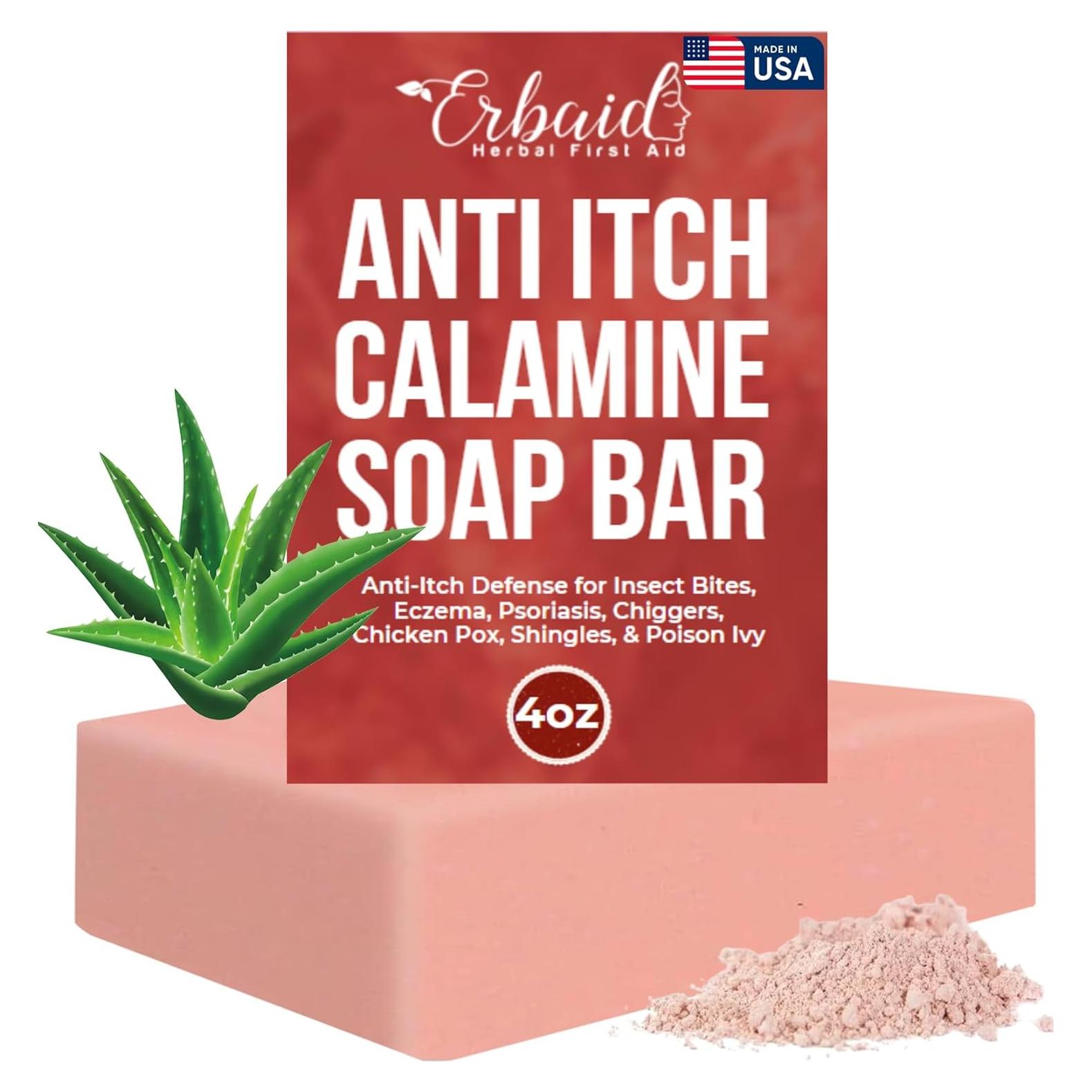 Jabón de Calamina Natural Erbaid - Alivio Picazón Piel Sensible