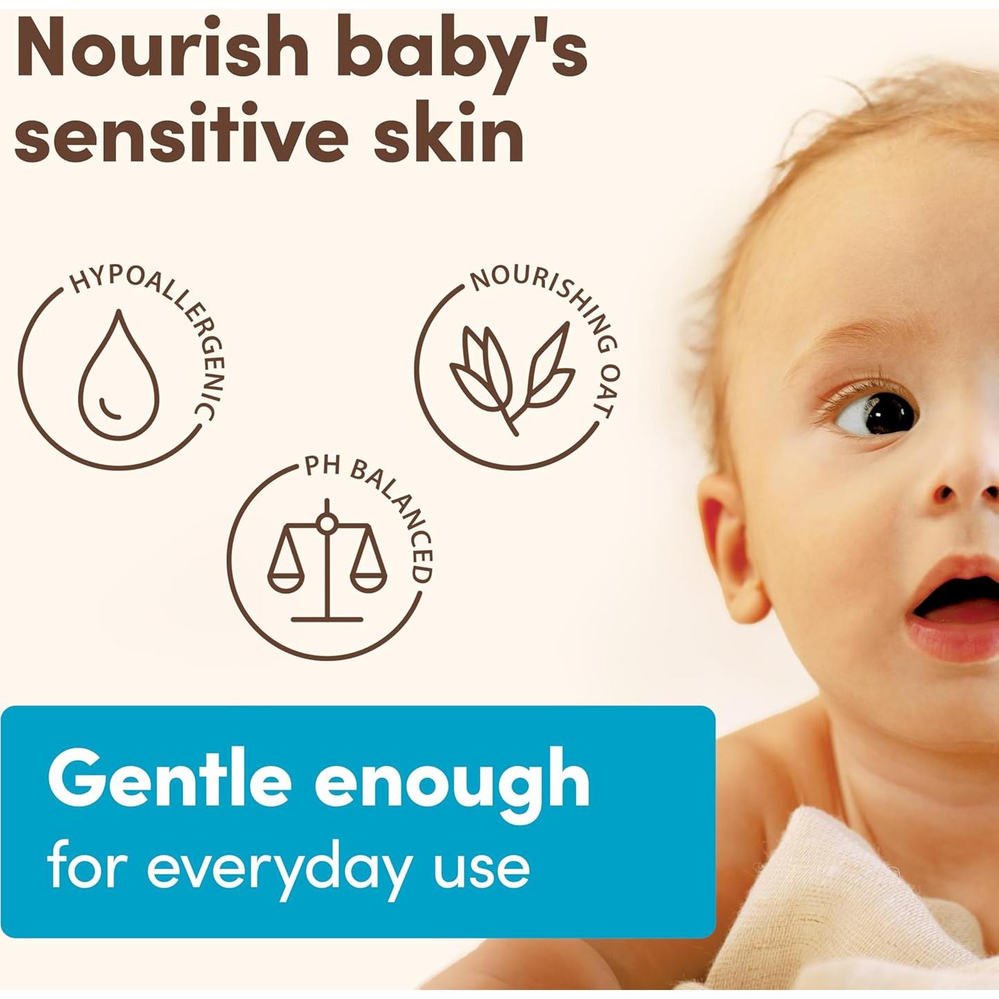 Set de Regalo Aveeno Baby: Jabón y Loción Hidratante 354ml