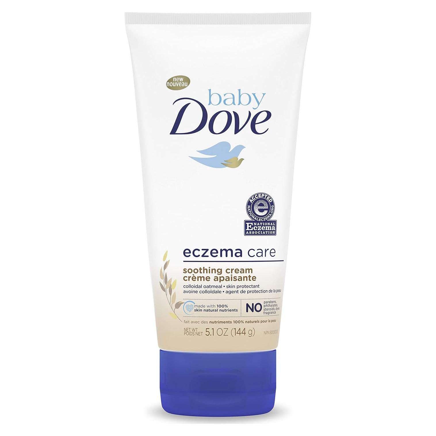 Crema Calmante Baby Dove 145 g para Piel Sensible y Eczema