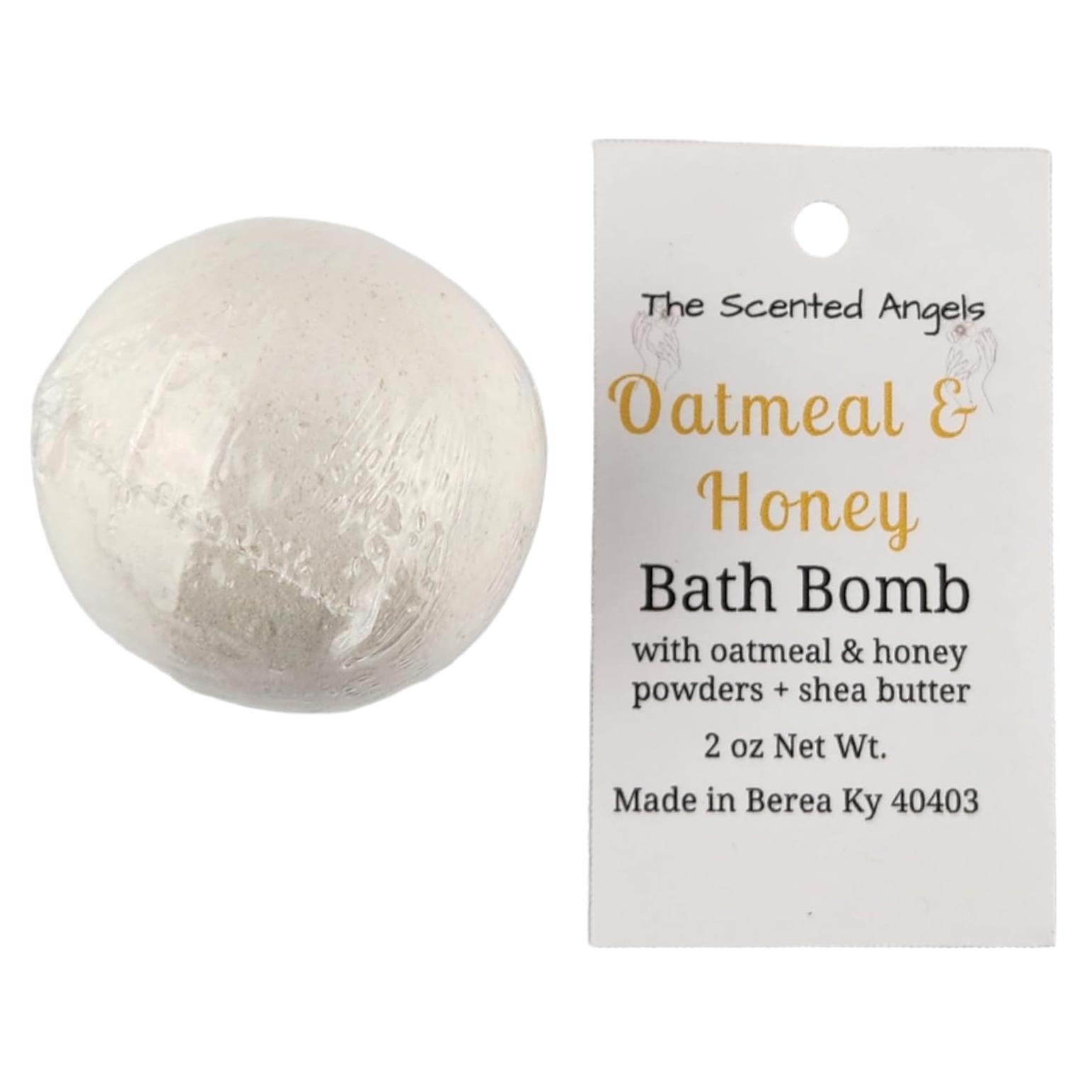 Bombas de Baño TSA Avena y Miel 100% Naturales - 6 Unidades