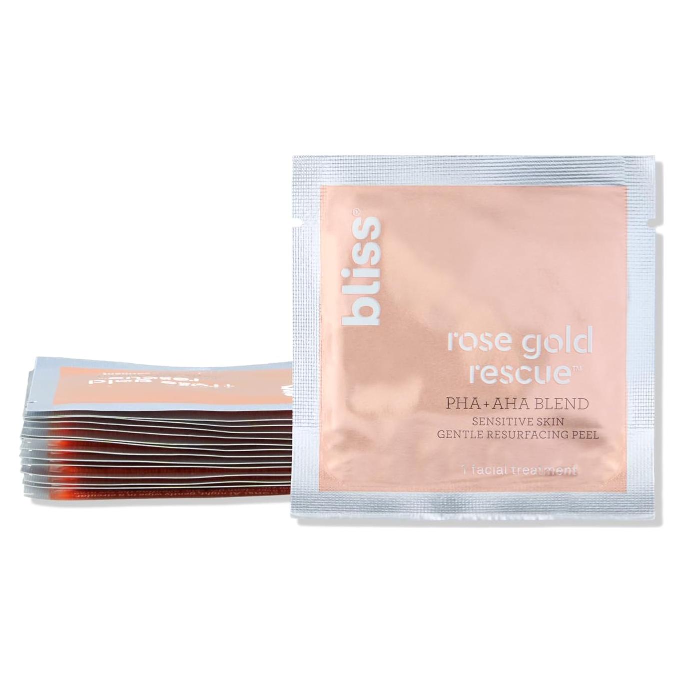 Discos Exfoliantes Diarios Bliss Rescate Oro Rosa 15 ct - Vegano