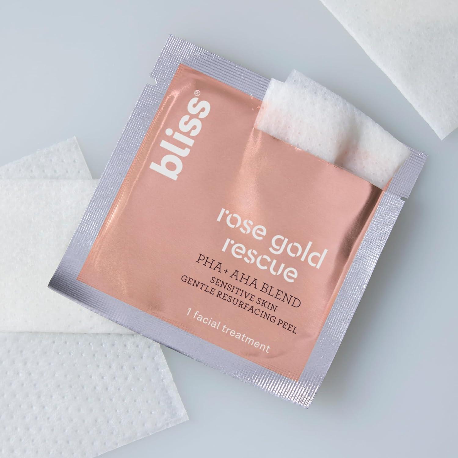 Discos Exfoliantes Diarios Bliss Rescate Oro Rosa 15 ct - Vegano
