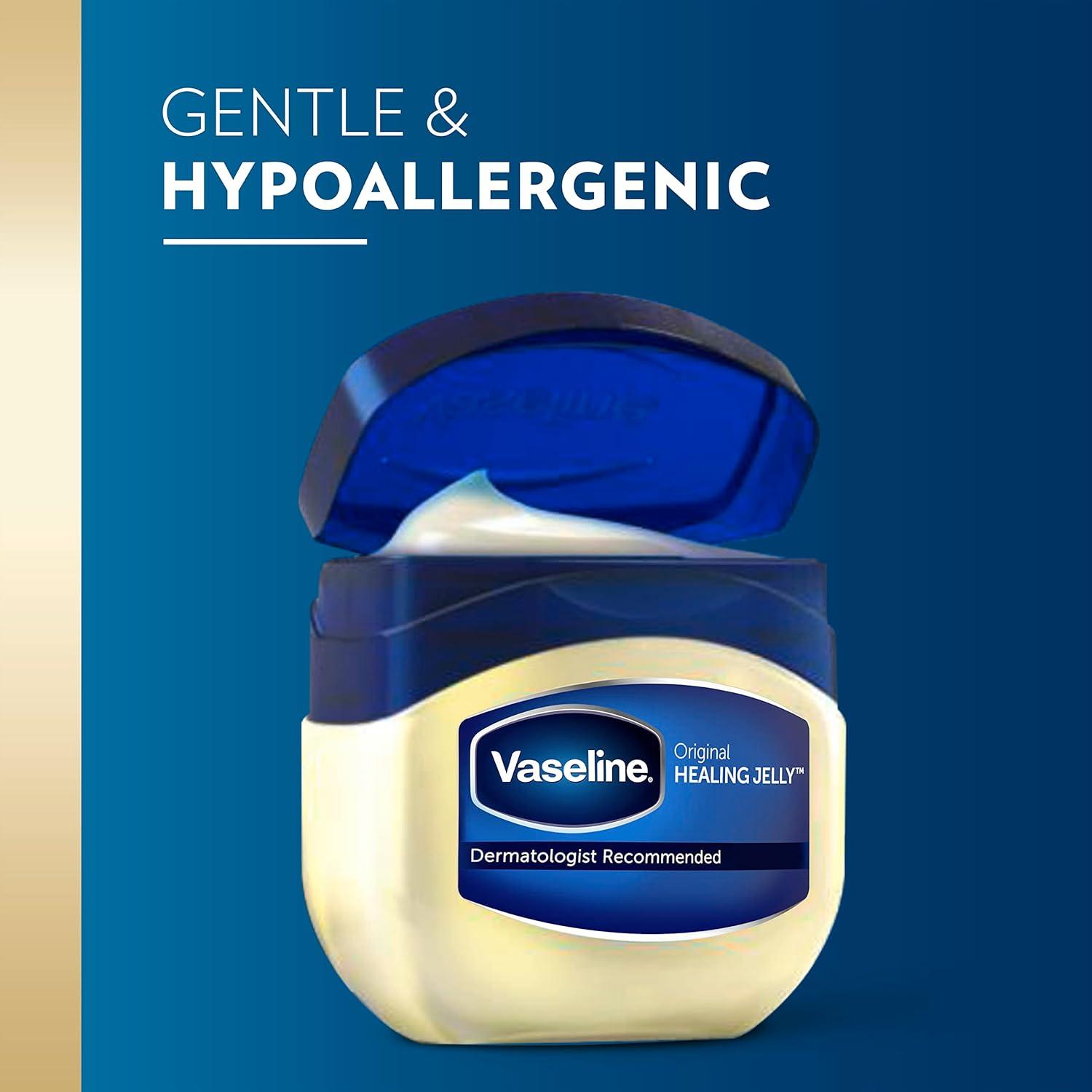 Vaselina Gelatina de Petróleo Original 368g - Paquete de 3