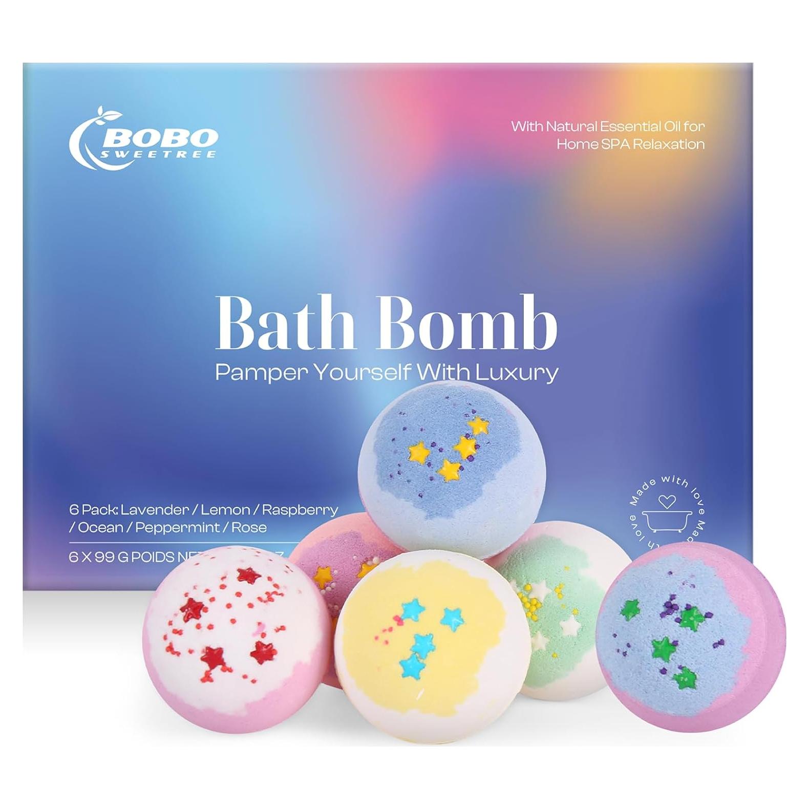 Conjunto de Bombas de Baño BoboSweeTree - 6 Piezas de Lujo