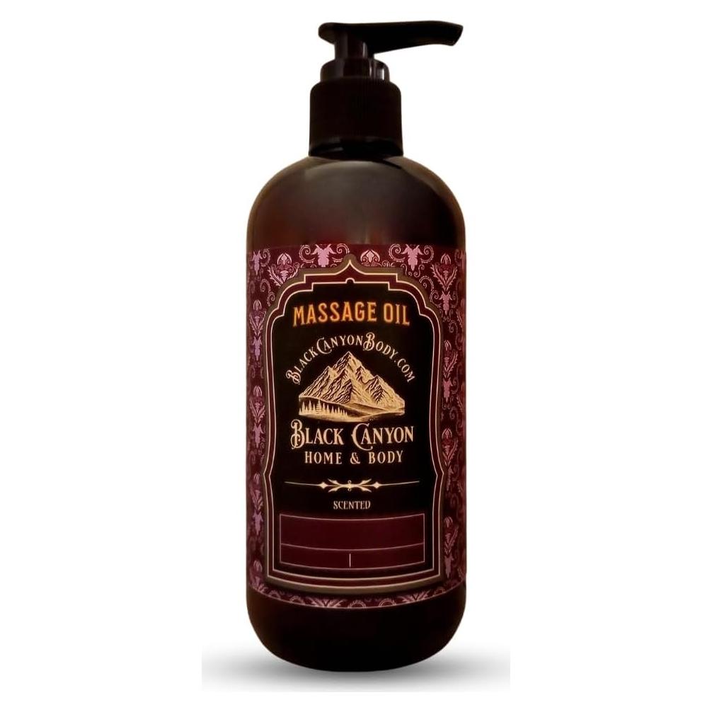 Aceite de Masaje Aromatizado Black Canyon 340 g Arándano Celestial