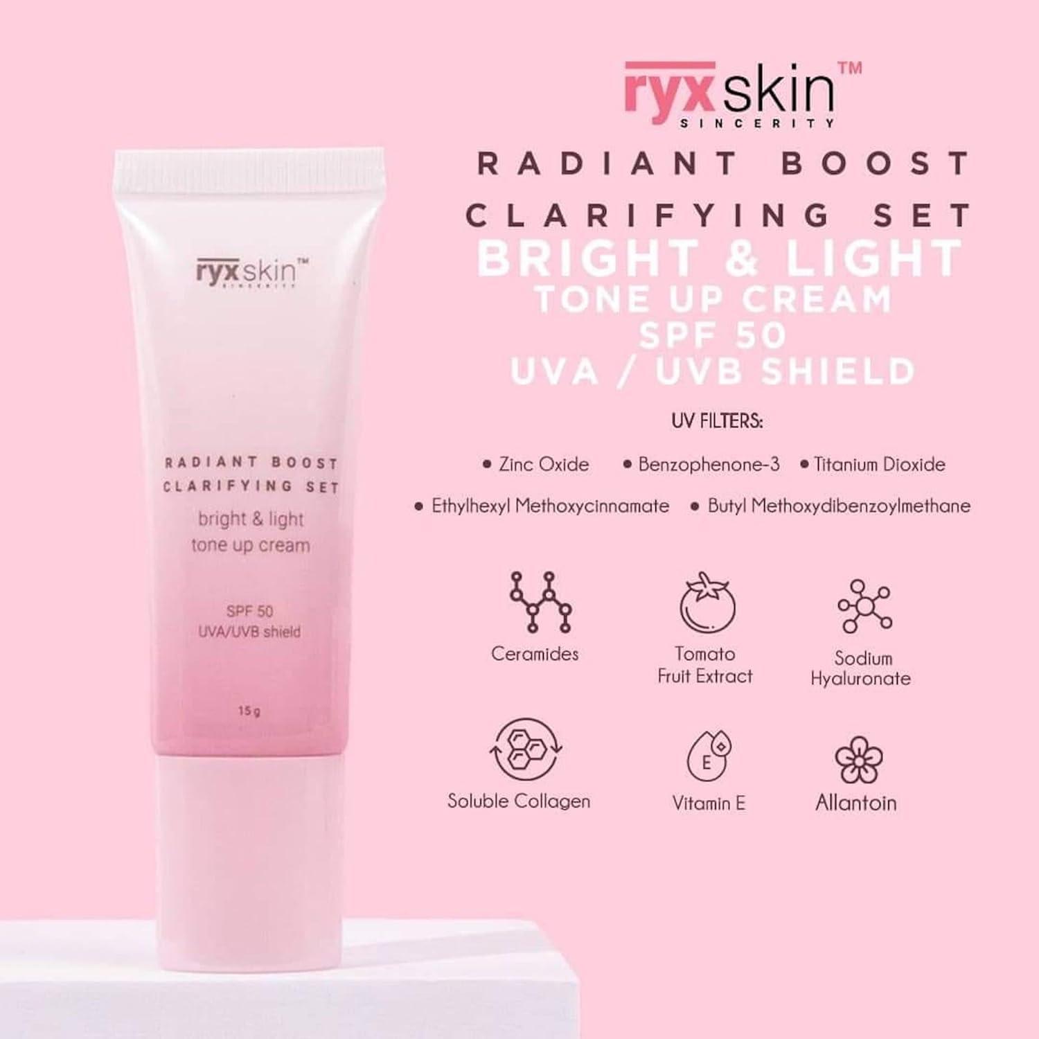 Kit de Cuidado de Piel RyxSkin Hydra Glow 226g - Aclarador