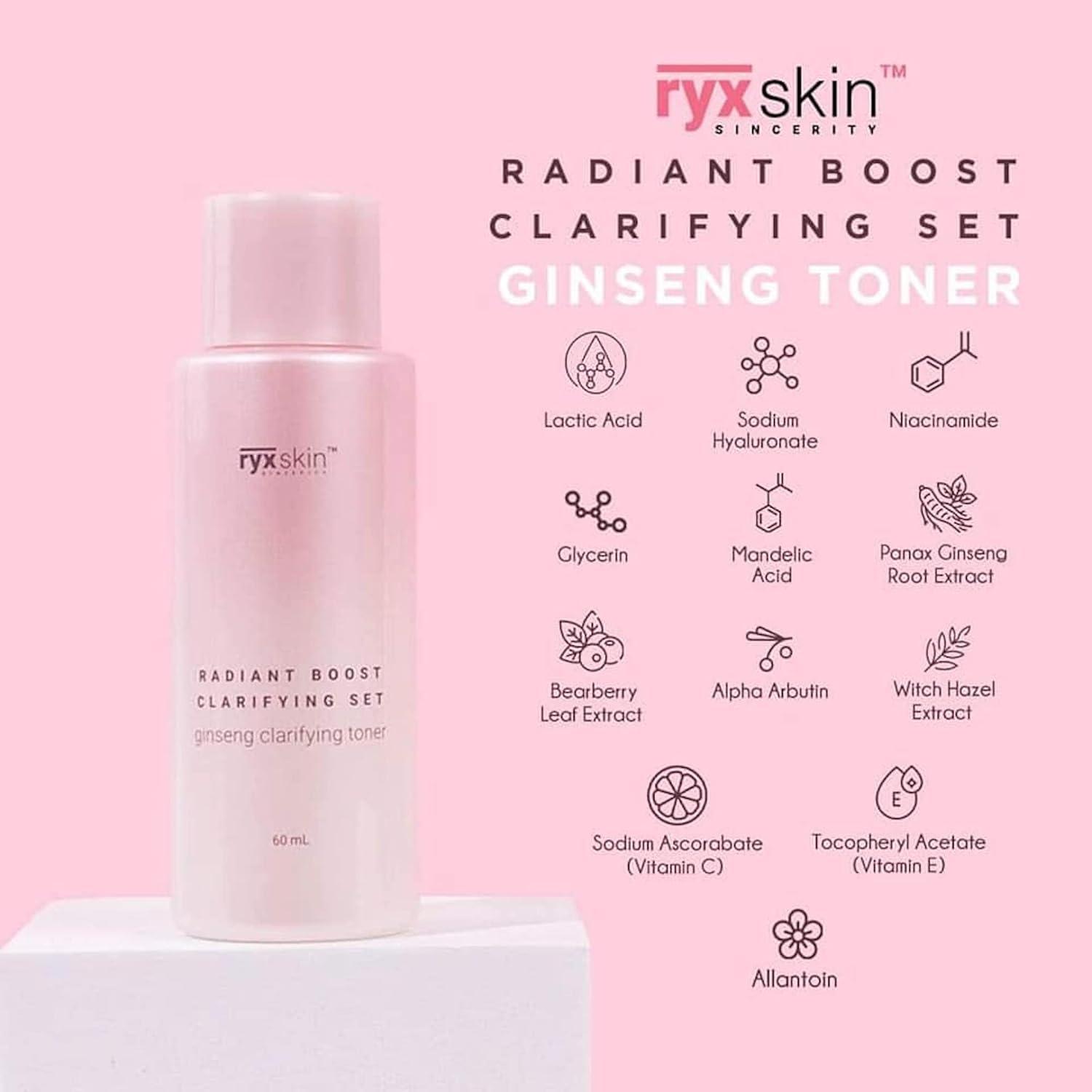 Kit de Cuidado de Piel RyxSkin Hydra Glow 226g - Aclarador
