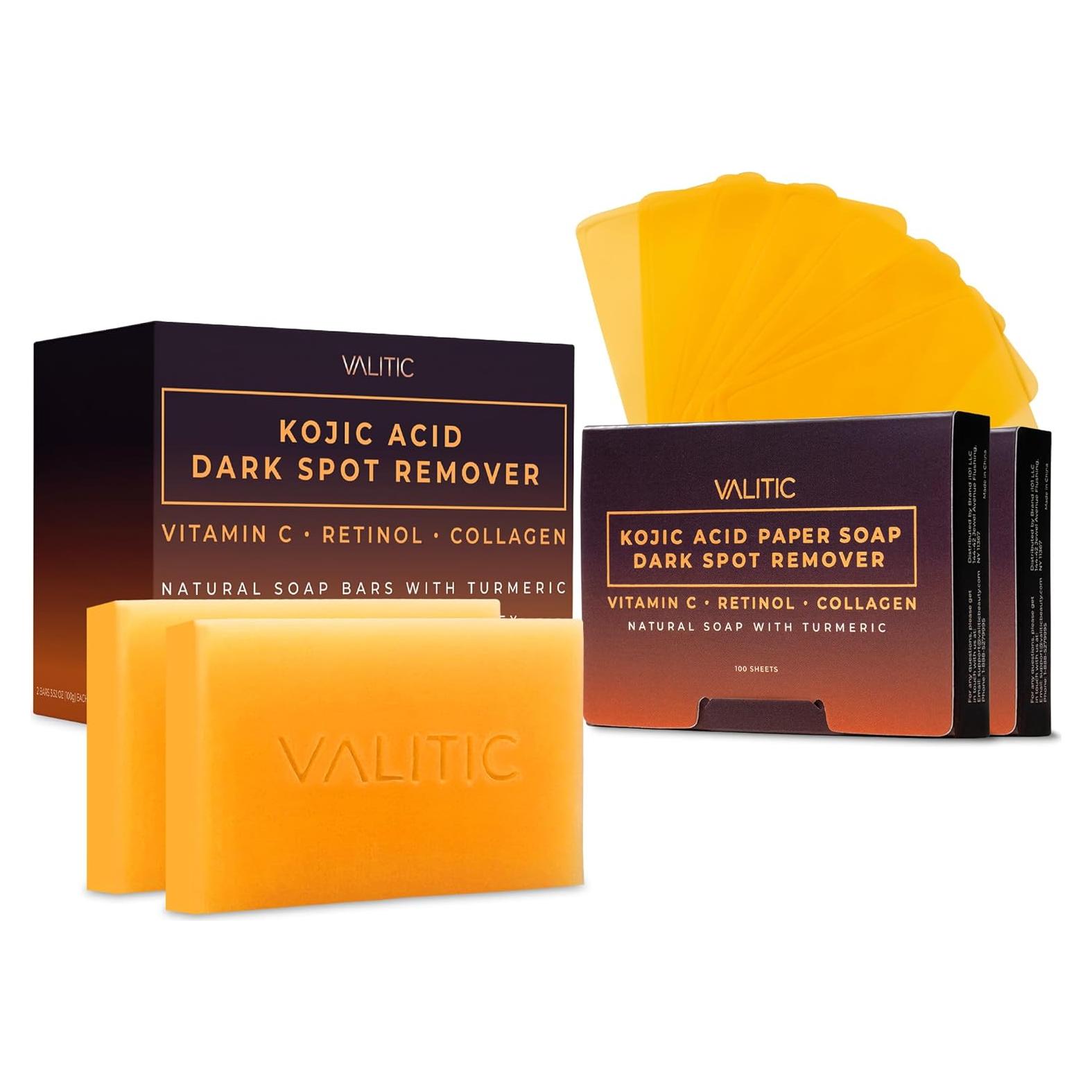 Jabón Corrector de Manchas Oscuras Valitic - 2 Barras 200g