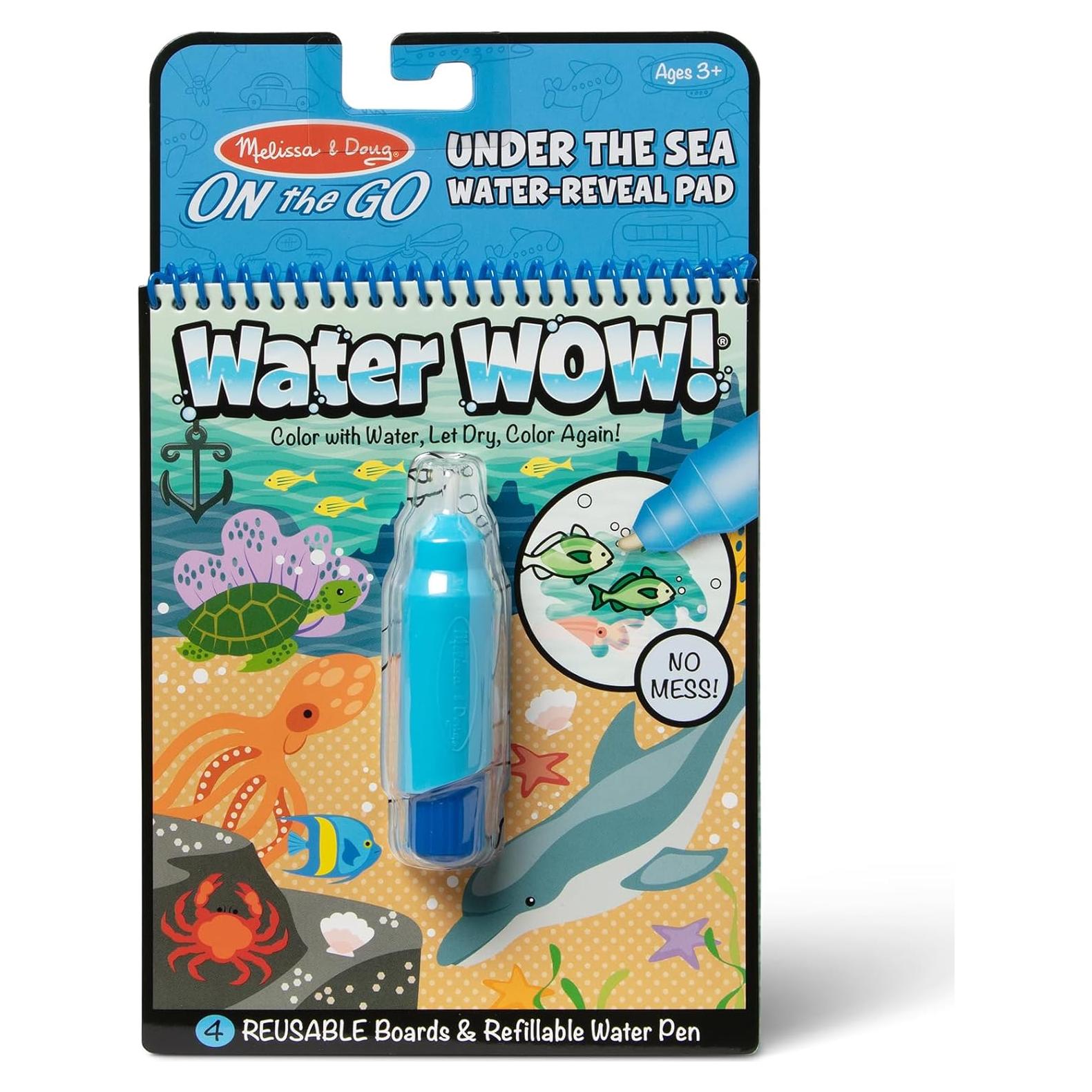 Melissa & Doug Water Wow! Bloc de Actividades Submarino