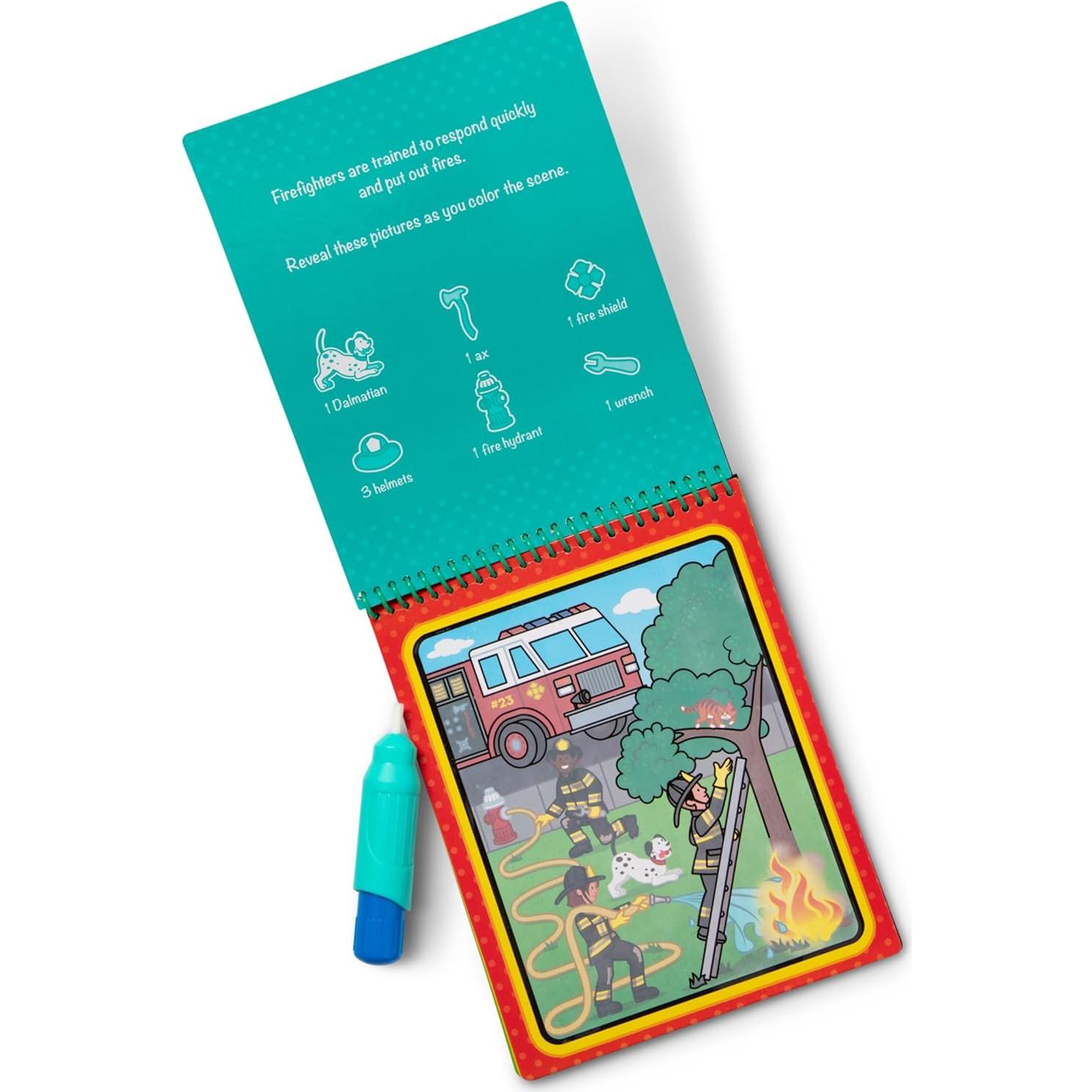 Melissa & Doug Water Wow! Bloc Ocupaciones Reutilizable