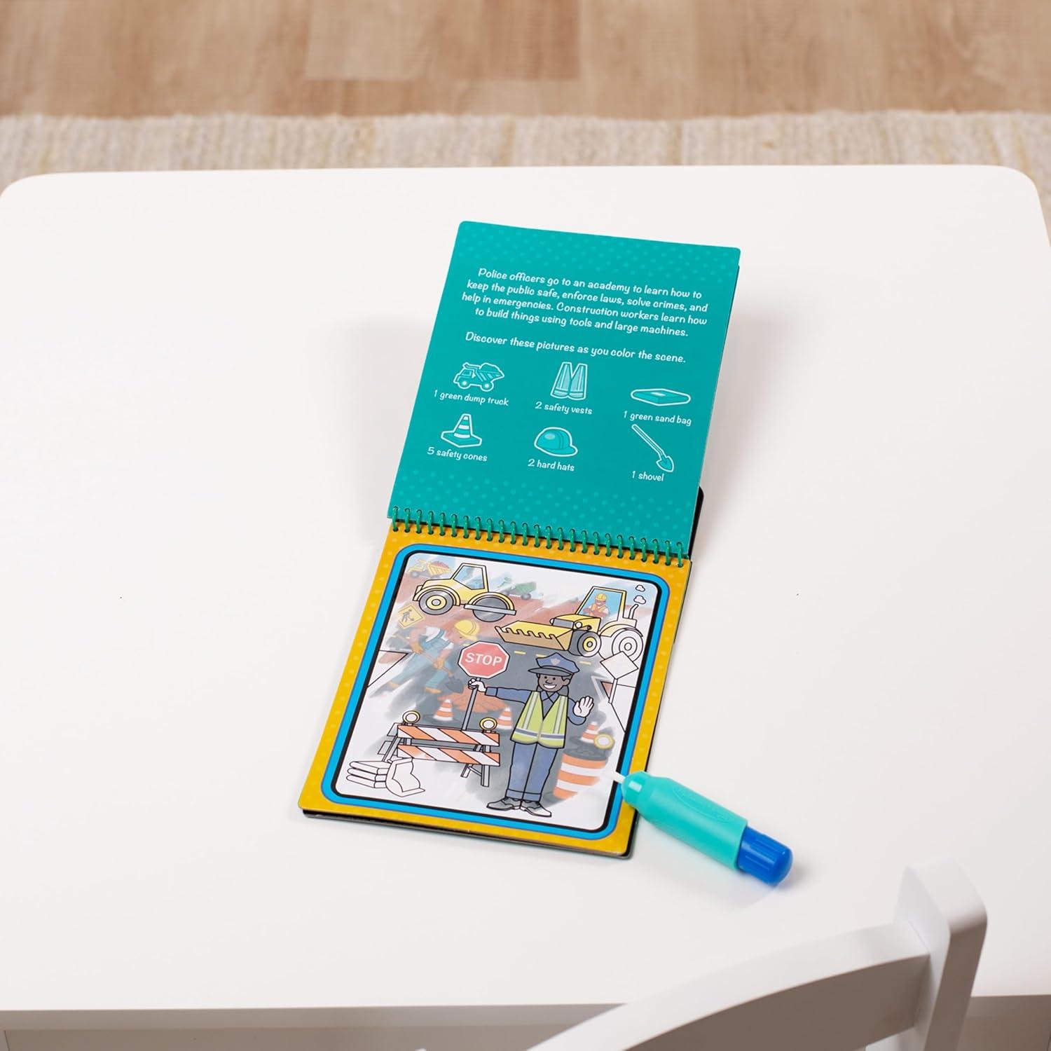 Melissa & Doug Water Wow! Bloc Ocupaciones Reutilizable