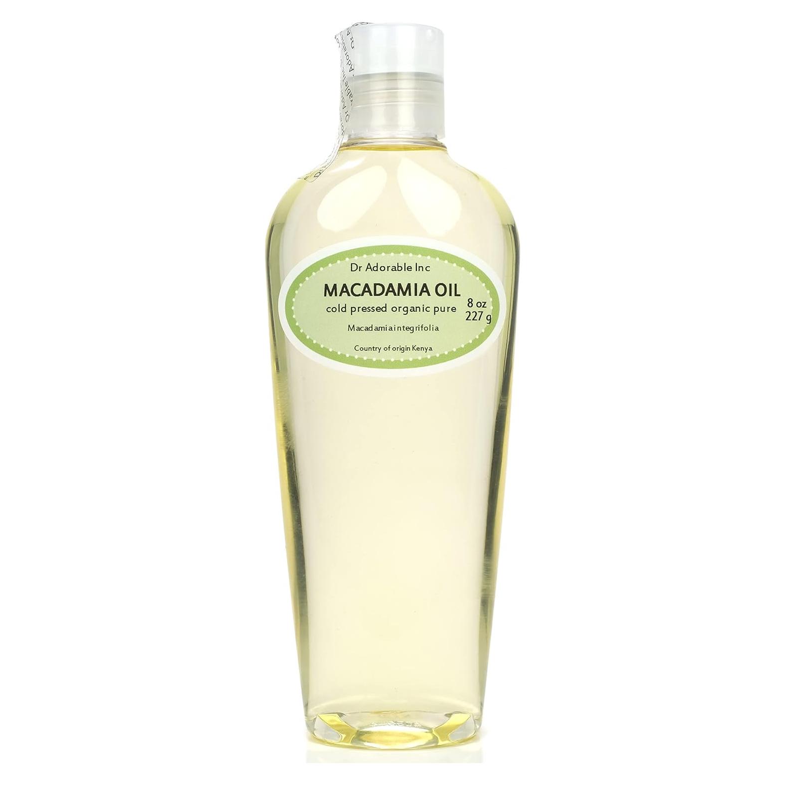 Aceite de Nuez de Macadamia Dr Adorable 236 ml Orgánico Puro