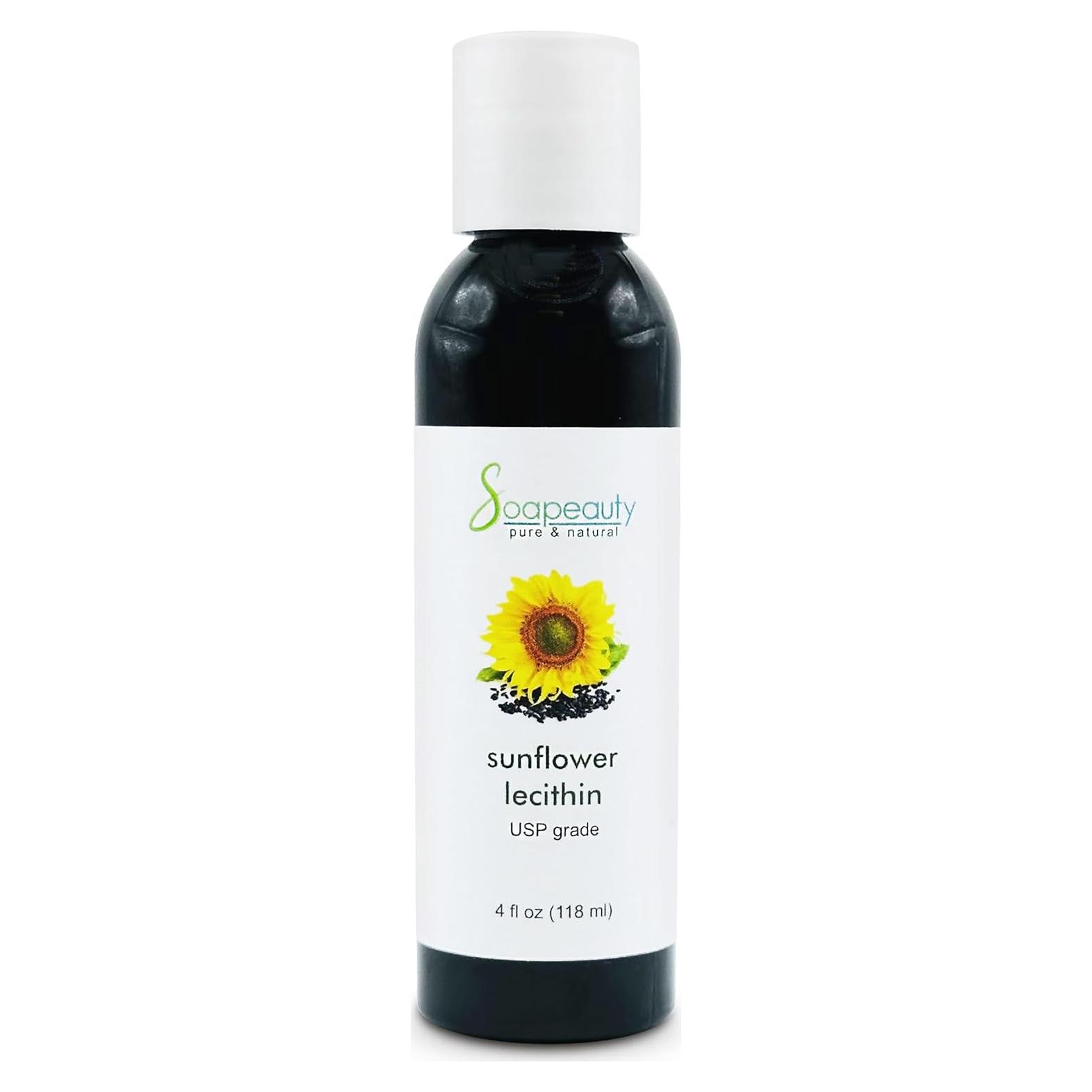 Aceite de Lecitina de Girasol Soapeauty 118.29 ml Puro Natural