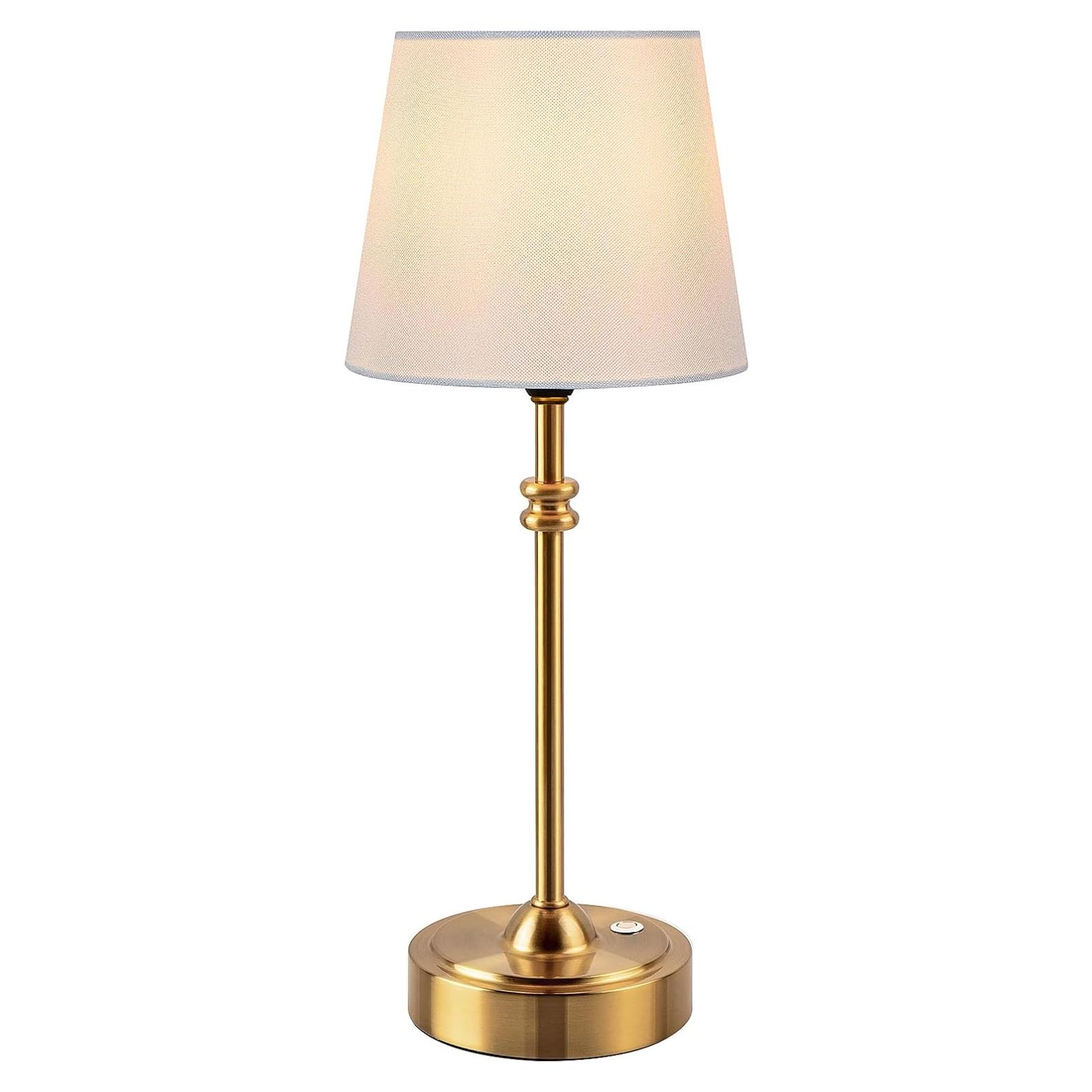 Lámpara Inalámbrica ONEWISH 4000mAh Regulable Dorada