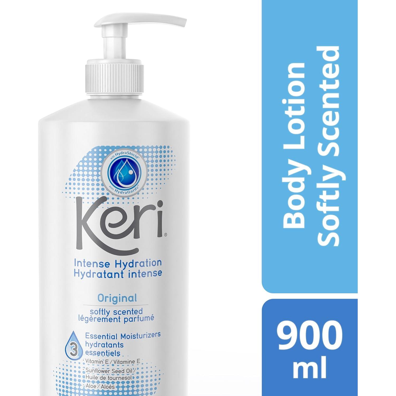 Loción Keri Original Hidratación Intensa 900 ml Aroma Suave