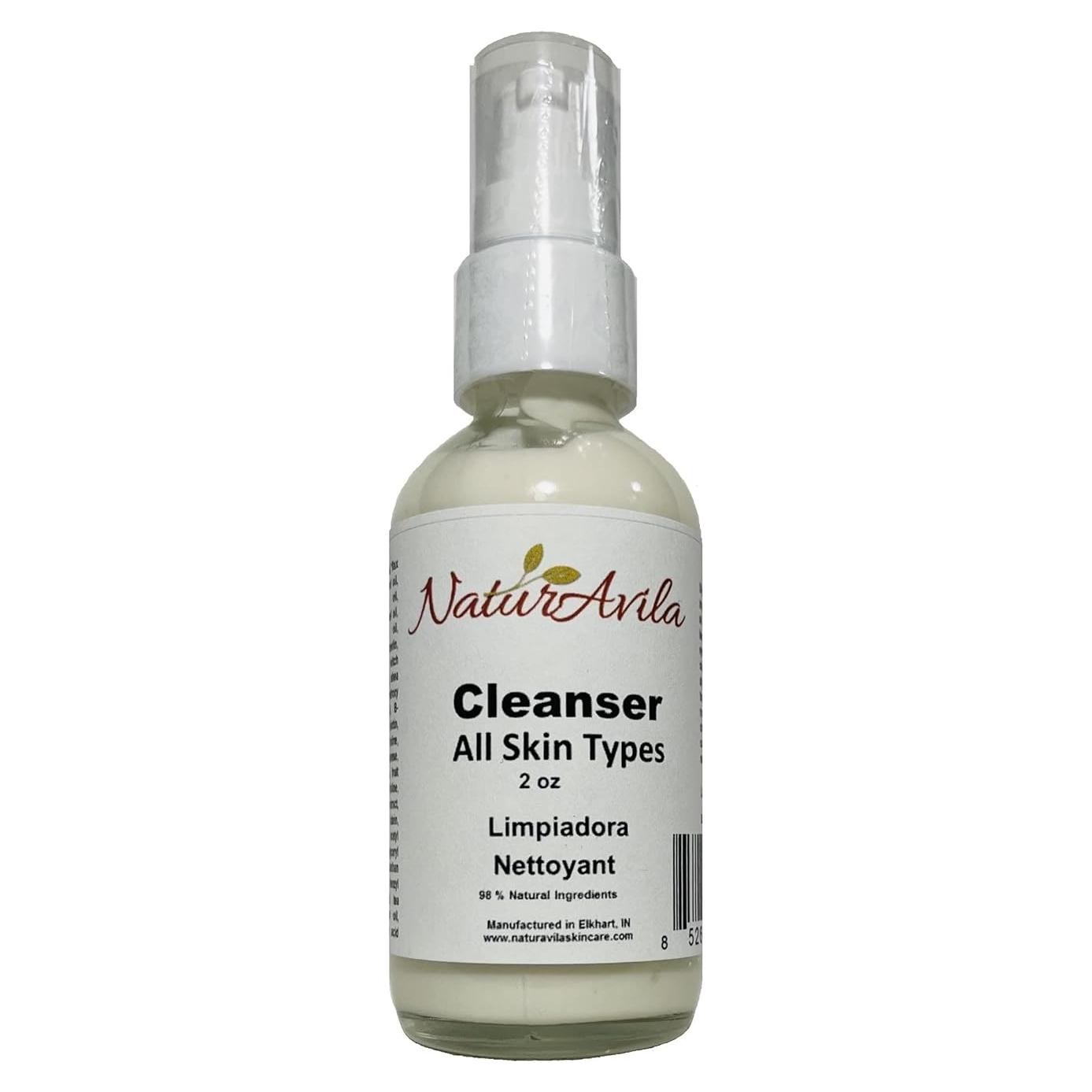 Limpiador Cremoso Orgánico 60ml para Piel Sensible y Seca