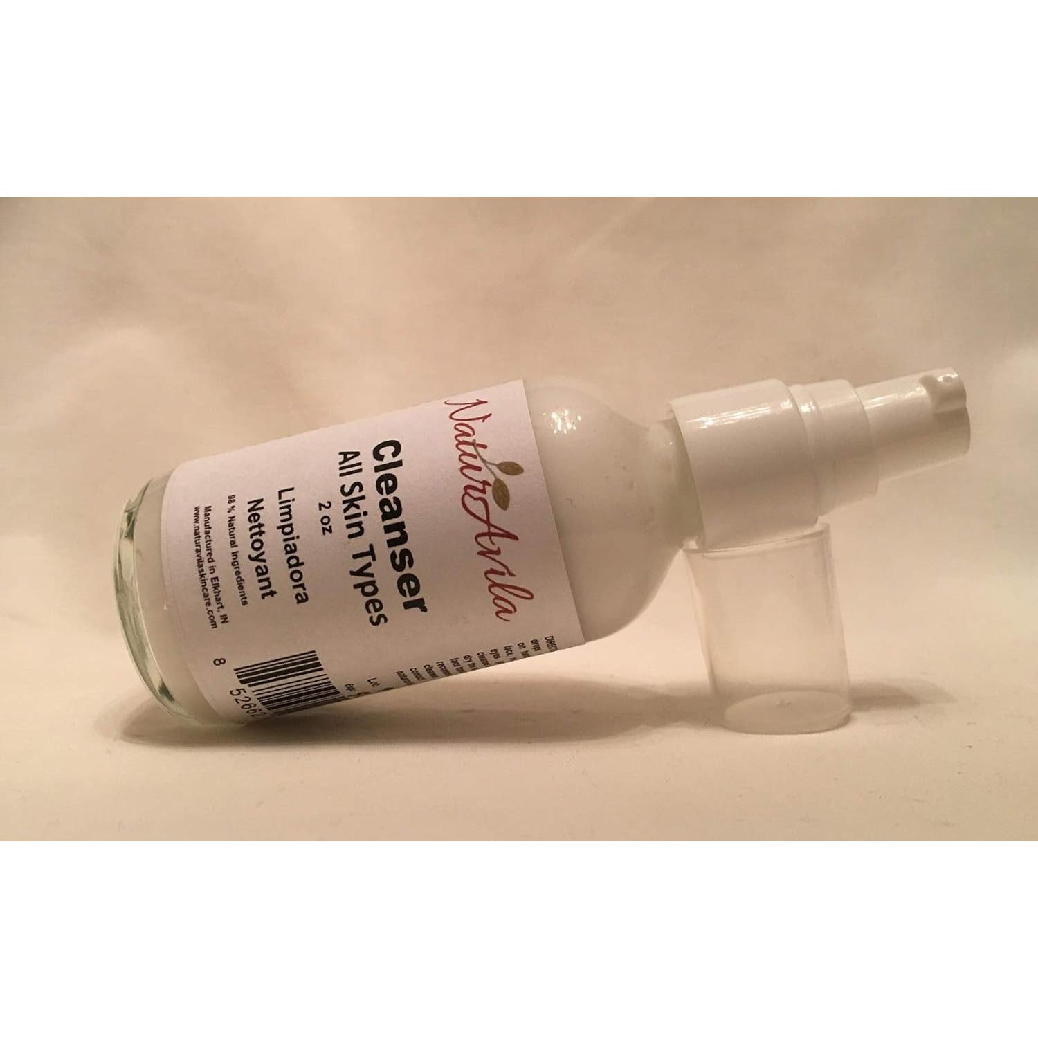 Limpiador Cremoso Orgánico 60ml para Piel Sensible y Seca