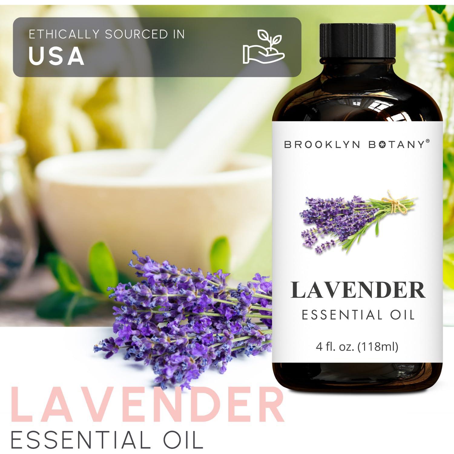 Aceite Esencial de Lavanda Brooklyn Botany 118 ml - 100% Puro