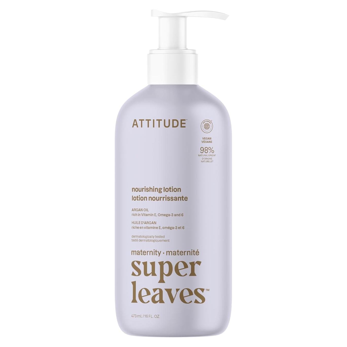 Loción Hidratante para Embarazadas ATTITUDE 473 ml Vegana
