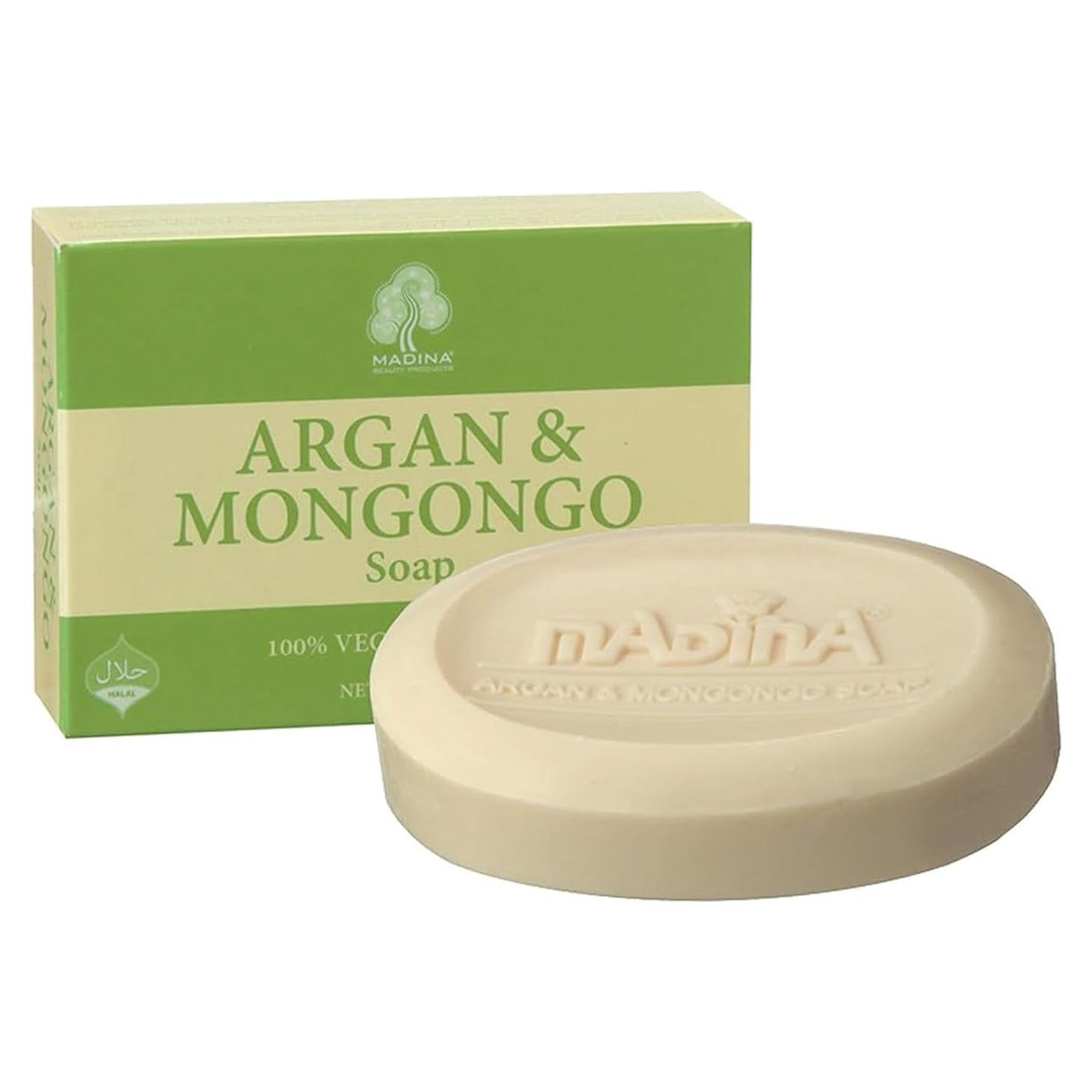 Jabón Hidratante Madina con Argan y Mongongo - 6 Piezas
