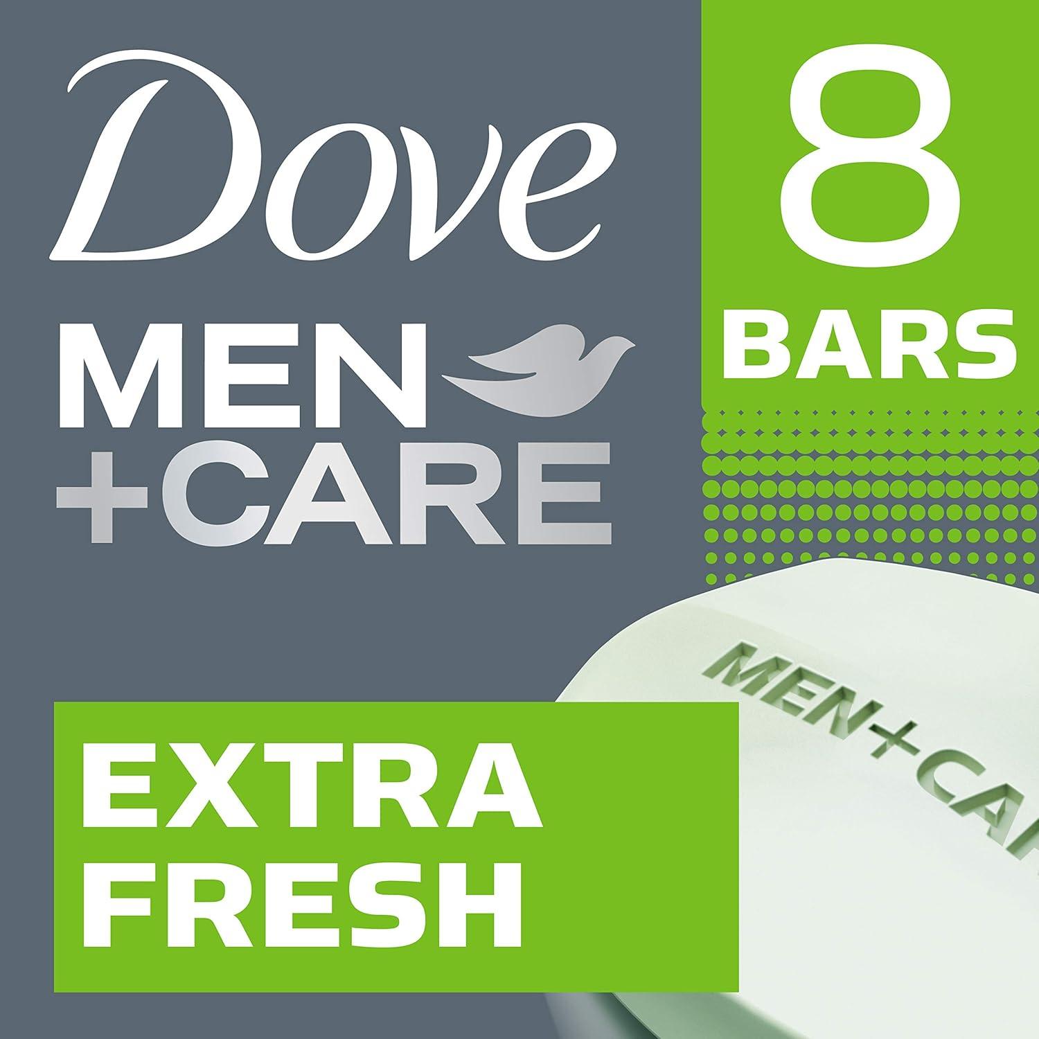 DOVE MEN + CARE Barra Limpiadora 3 en 1 Extra Fresca 106g
