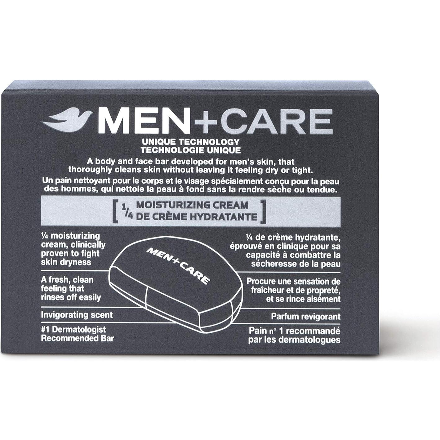 DOVE MEN + CARE Barra Limpiadora 3 en 1 Extra Fresca 106g