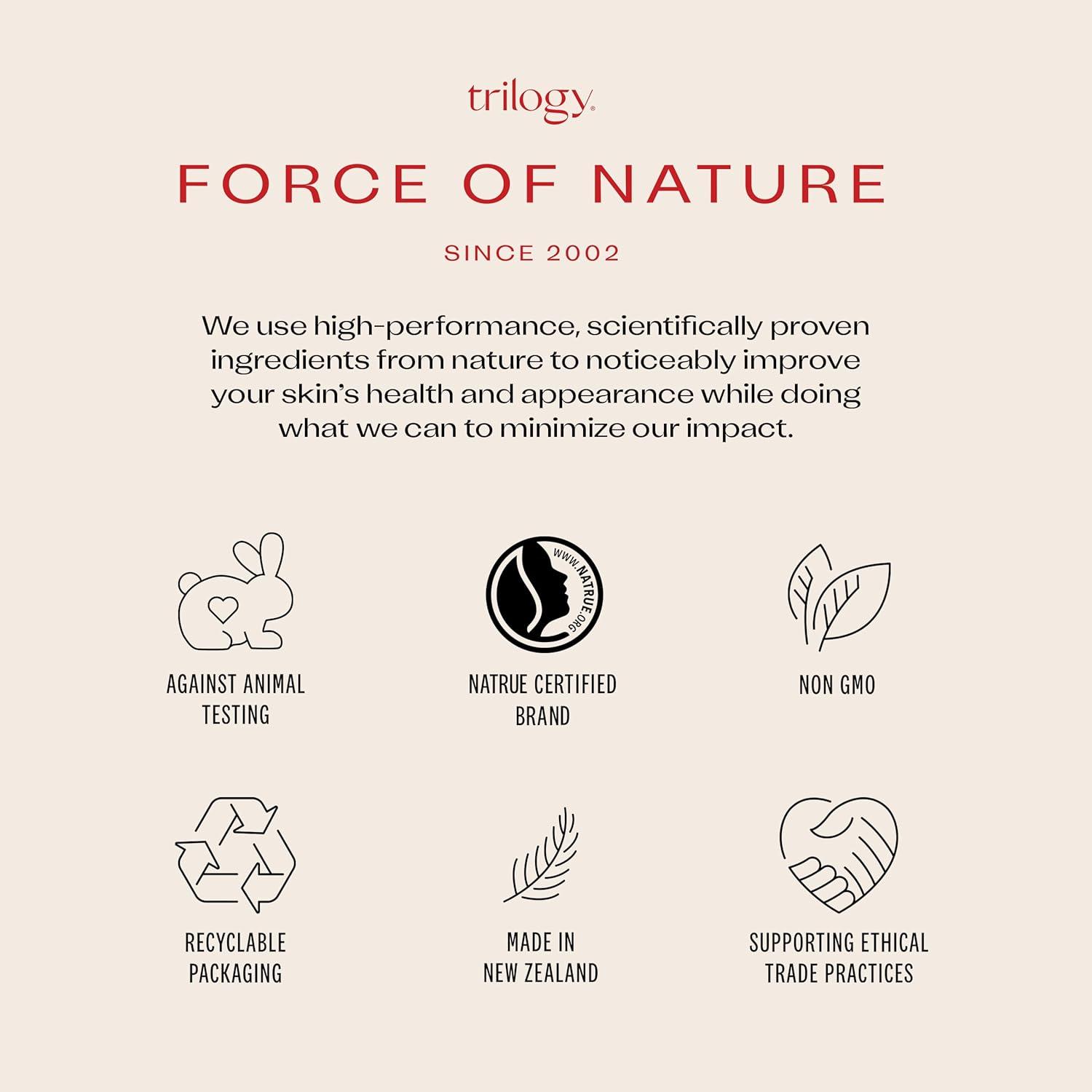 Aceite de Rosa Mosqueta Orgánico Trilogy 20 ml - Nutrición Intensiva