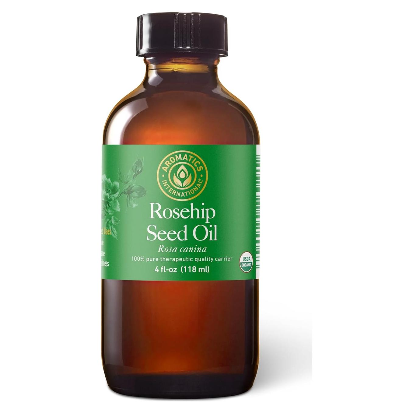 Aceite de Semilla de Rosa Mosqueta Aromatics International 113ml - Prensado en Frío