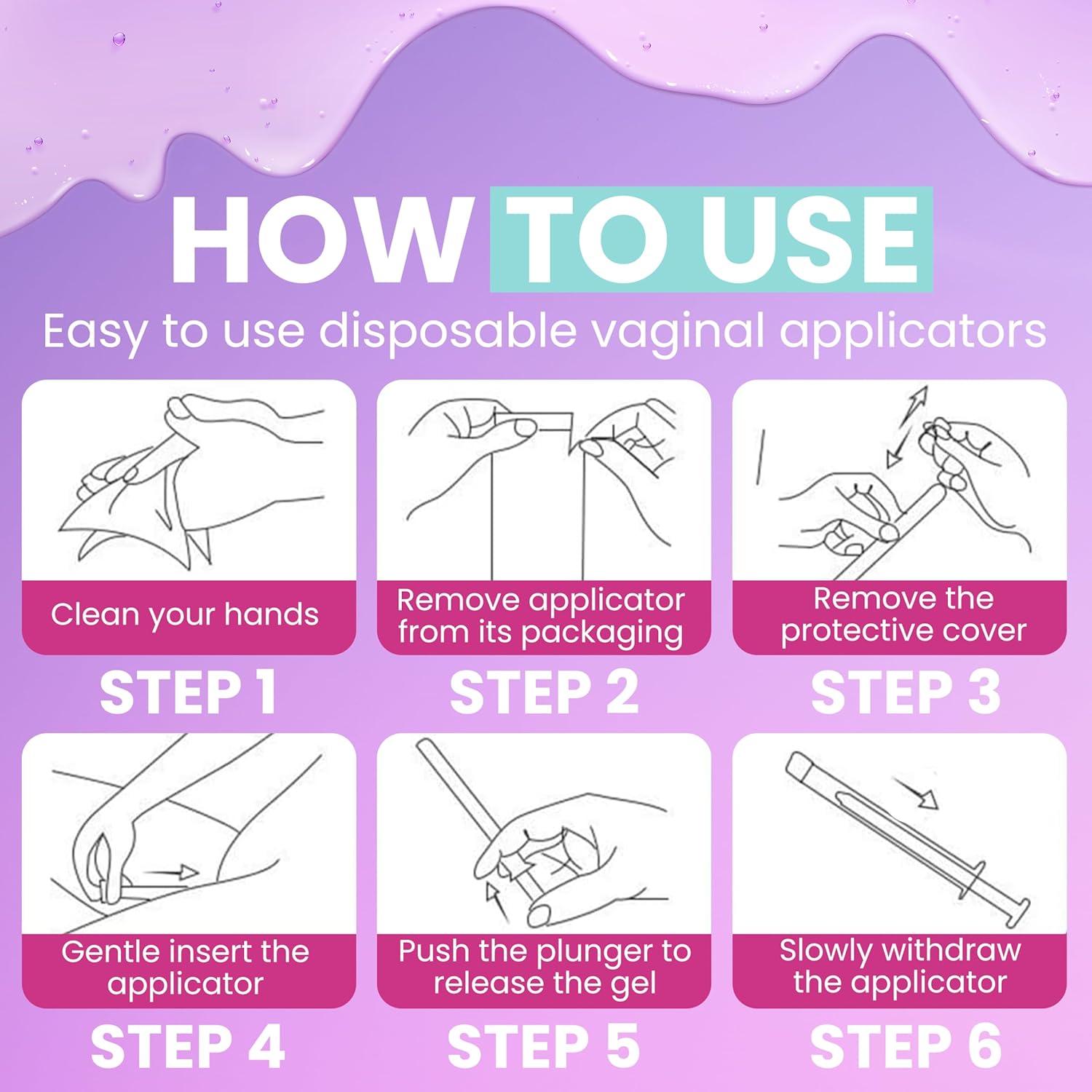 Hidratante Vaginal Hydro GYN | 10 Aplicadores Pre Llenos | Ácido Hialurónico